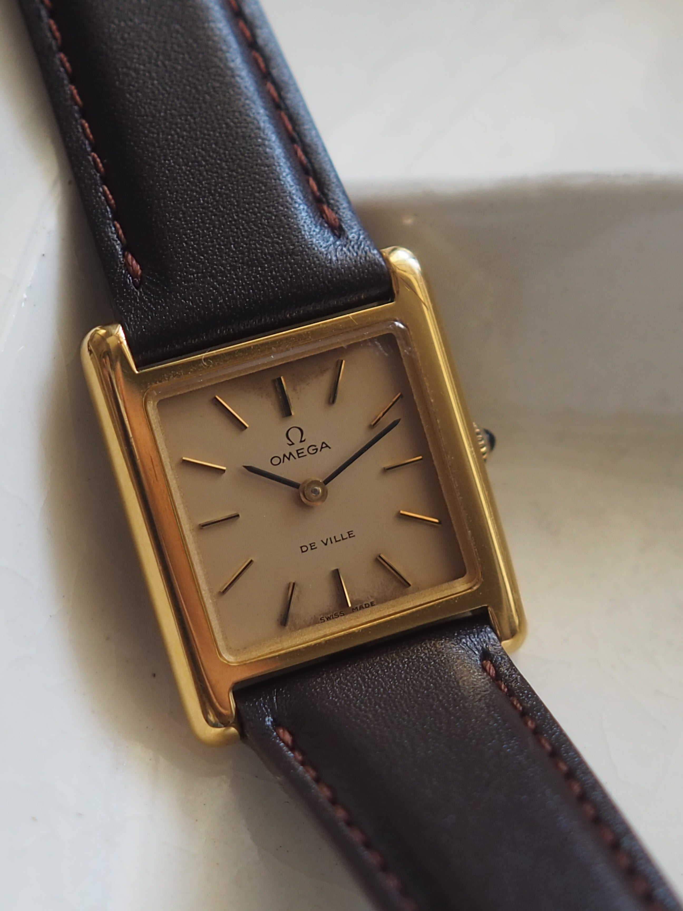 OMEGA DE VILLE Square Watch