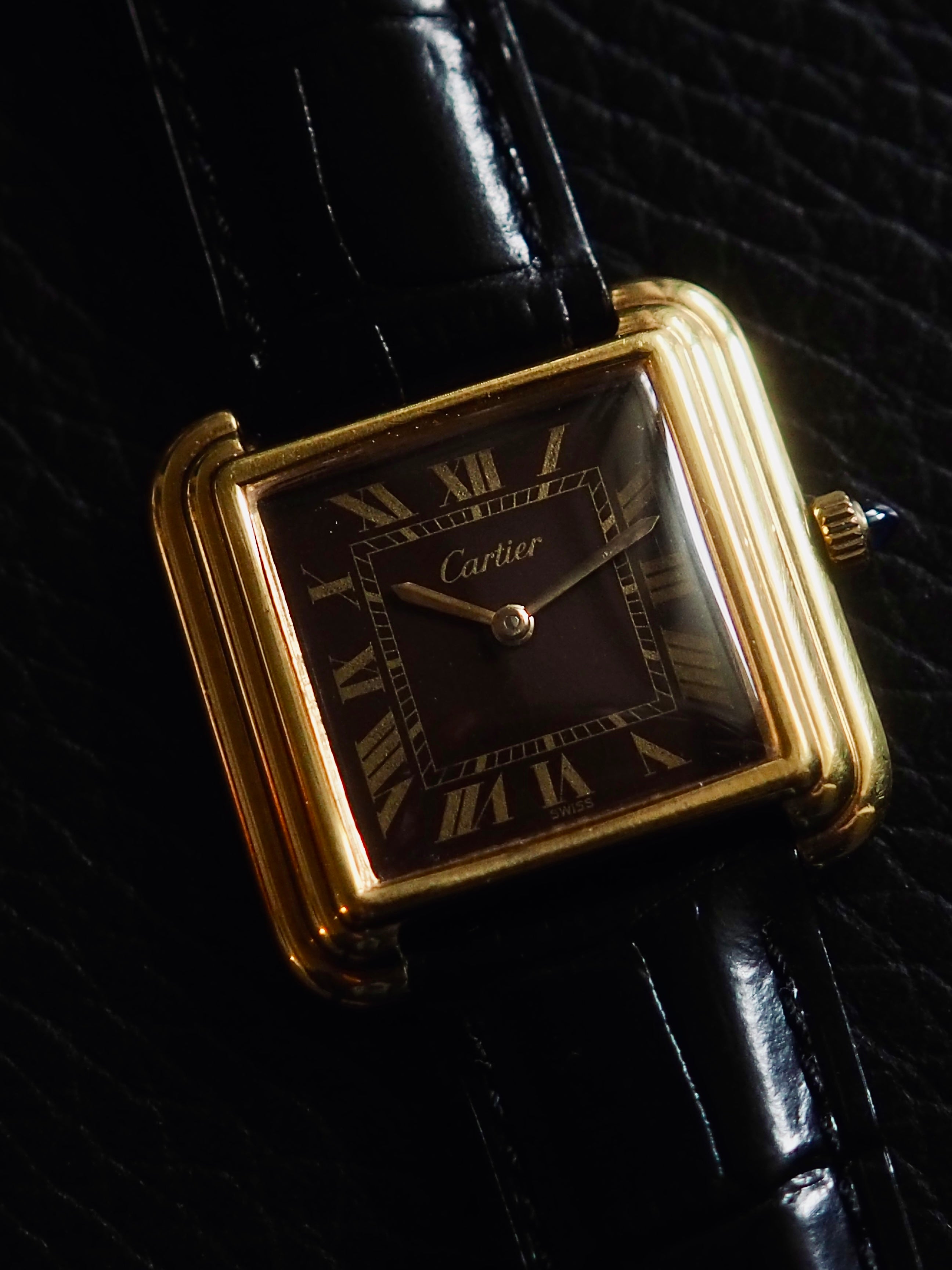 Cartier Pre-Must Stepped Tank