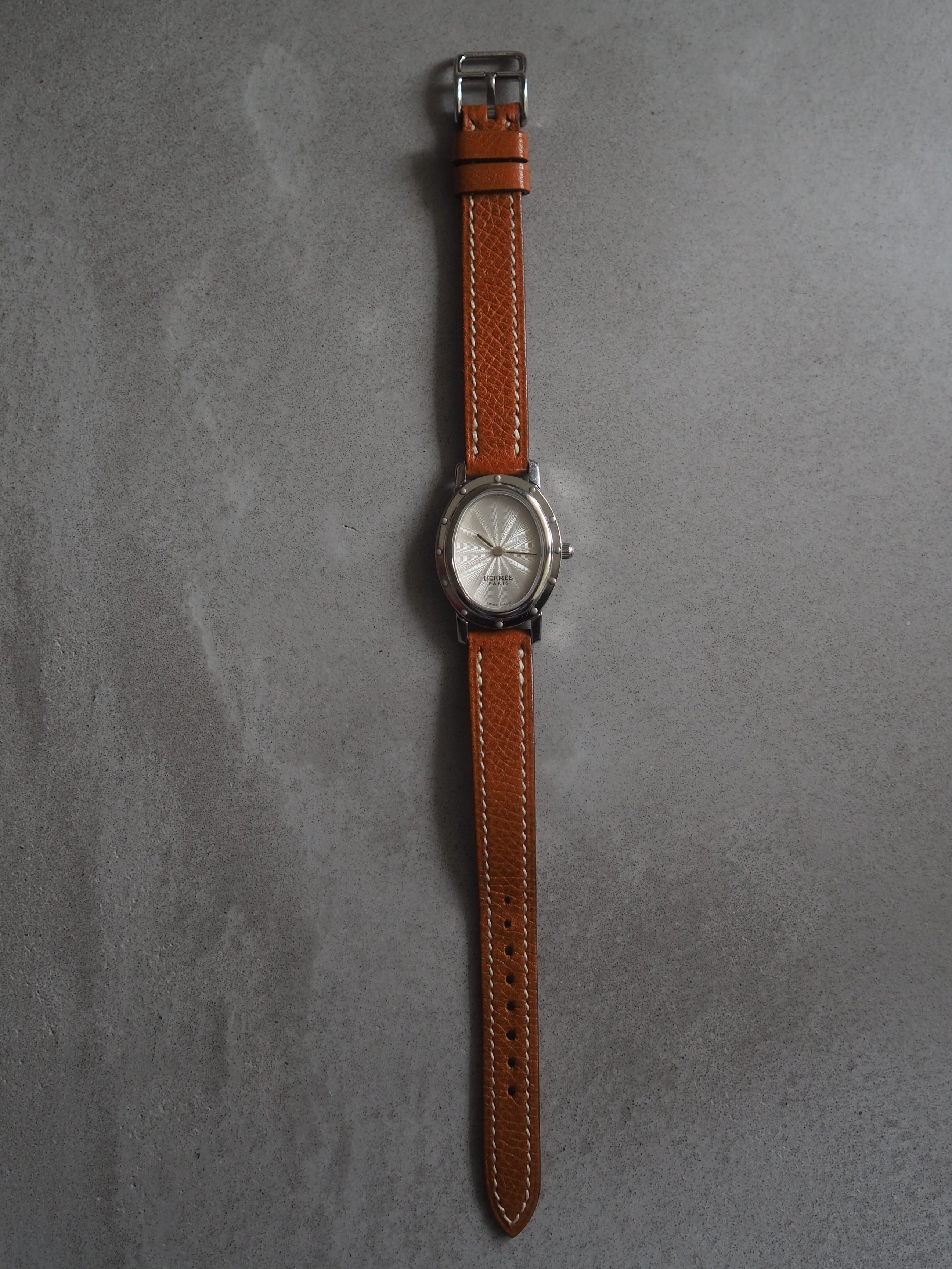 HERMÈS Clipper Oval Watch