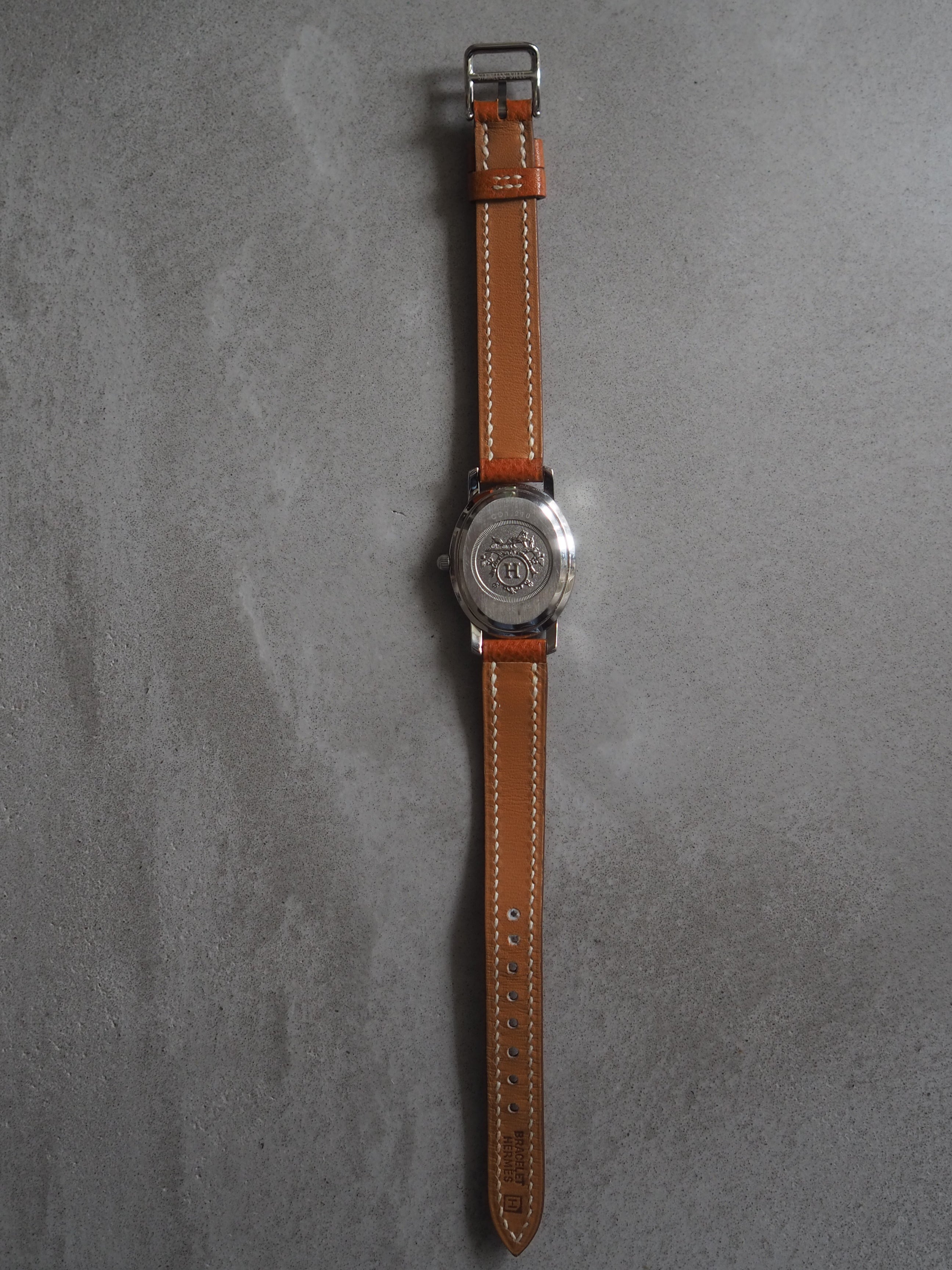 HERMÈS Clipper Oval Watch