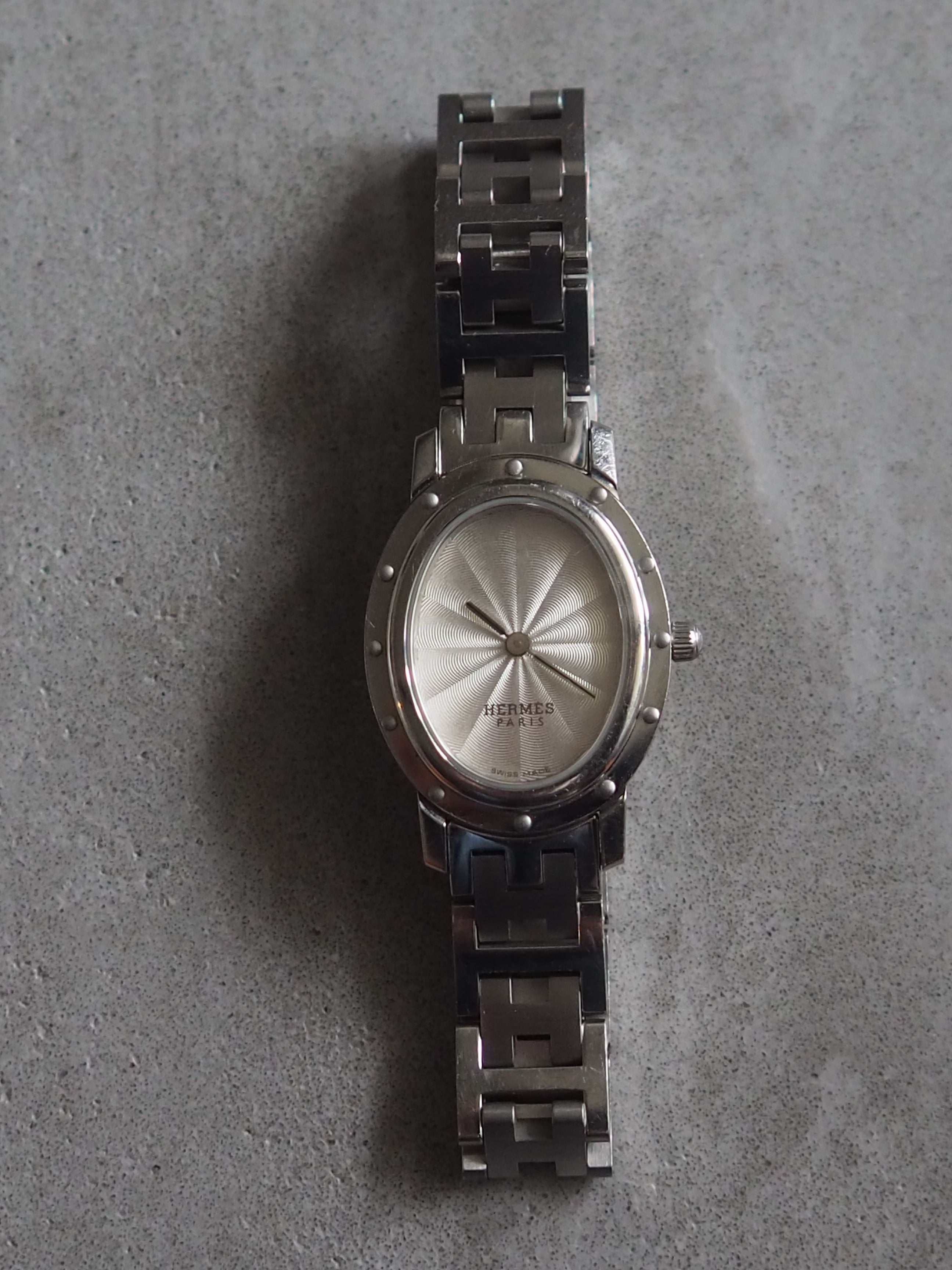 HERMÈS Clipper Oval Watch