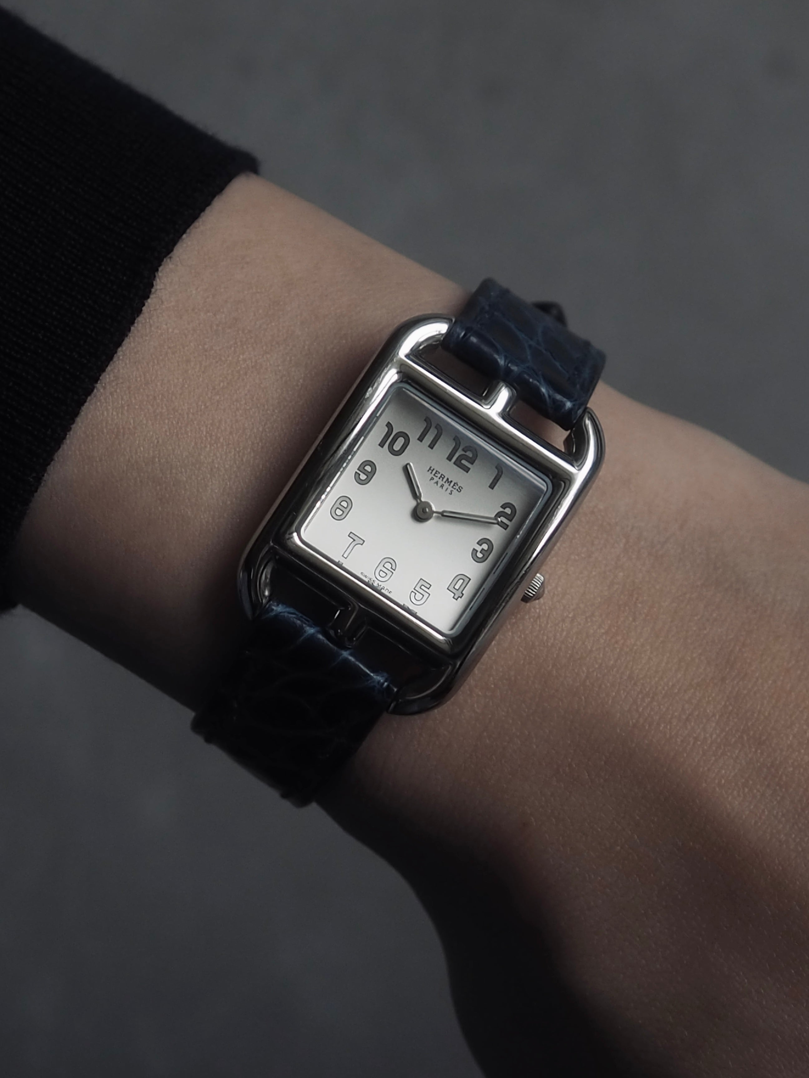 HERMES エルメス ケープコッド ドゥーブルトゥール ウォッチ 腕時計