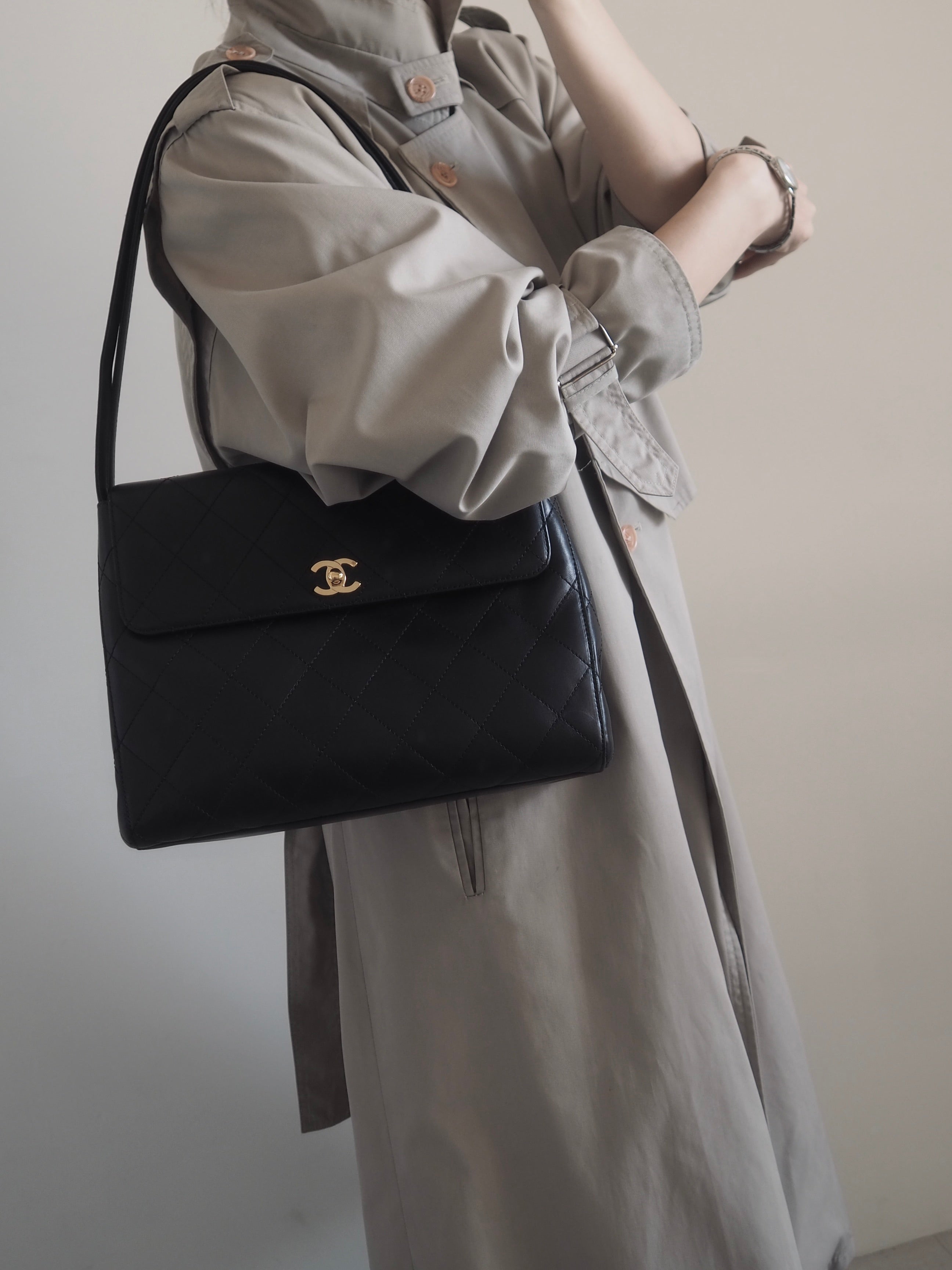 CHANEL Matelassé Shoulder Bag