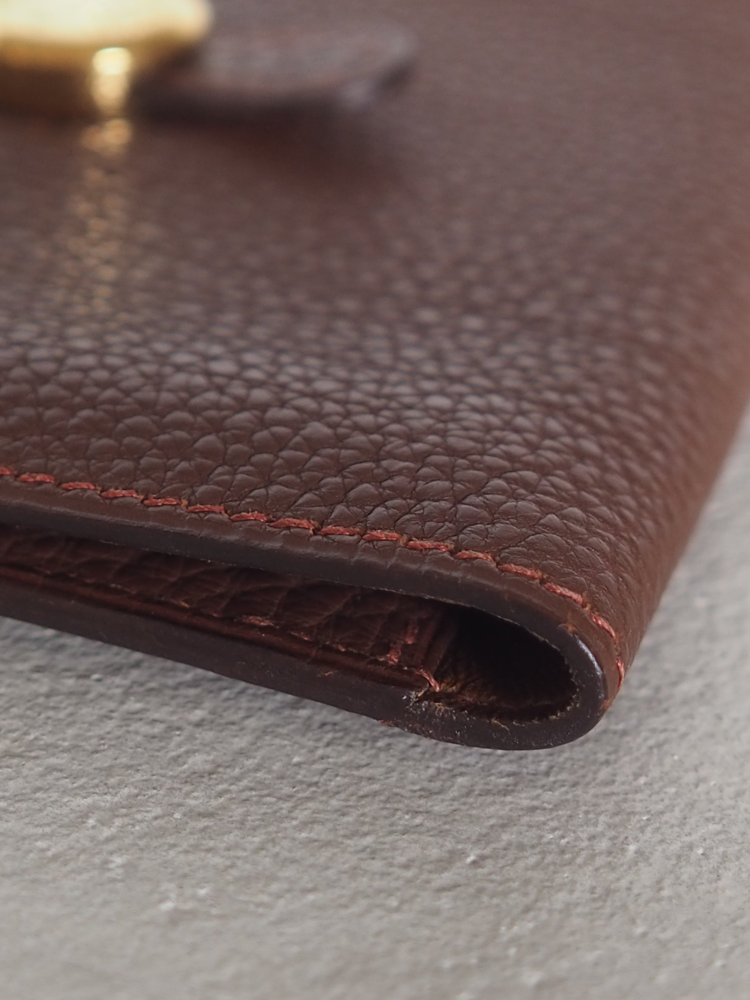 HERMES エルメス ドゴン カードケース ウォレット 財布 ブラウン