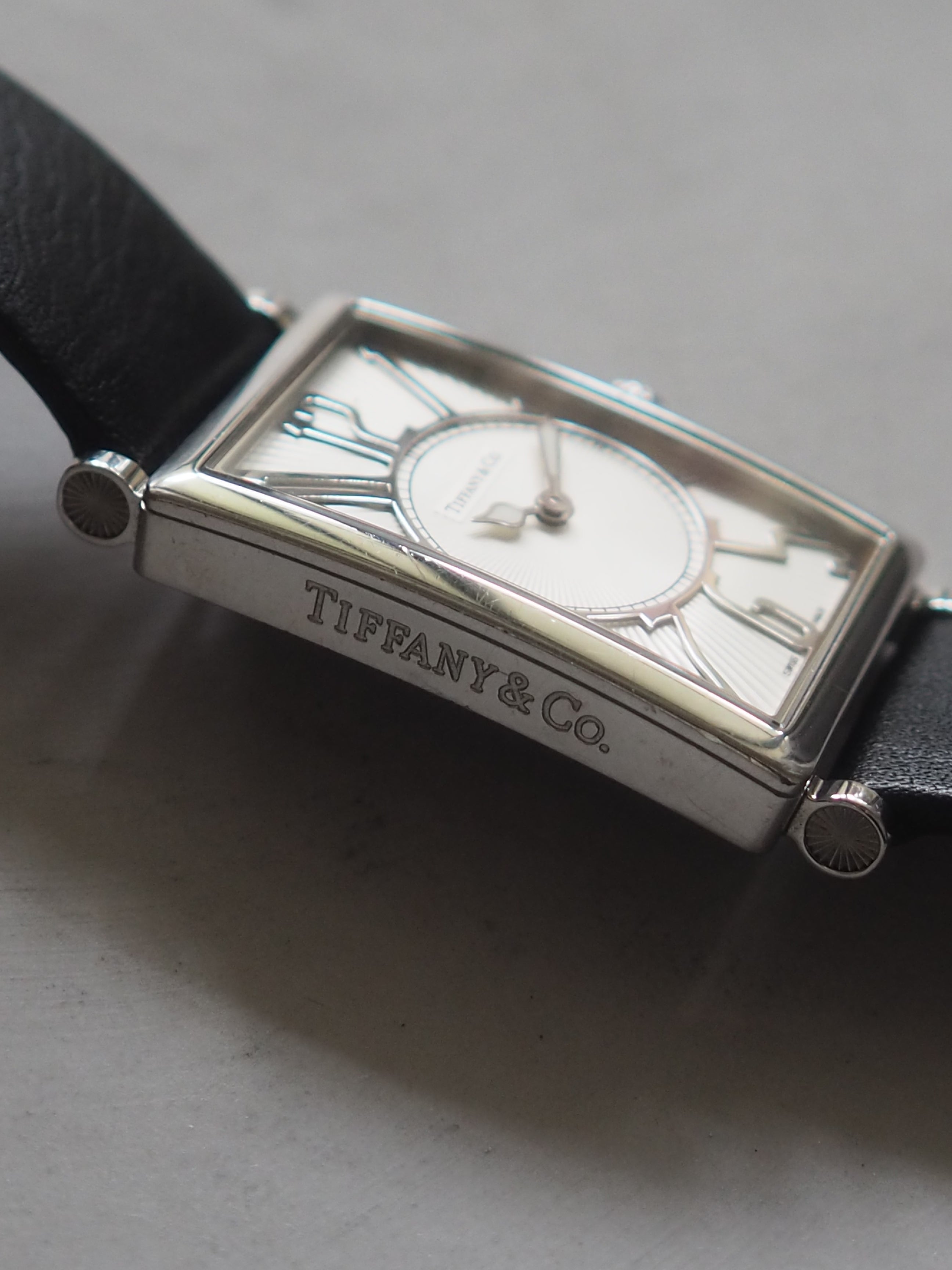 Tiffany & Co. ティファニー ギャラリー レクタンギュラー ウォッチ