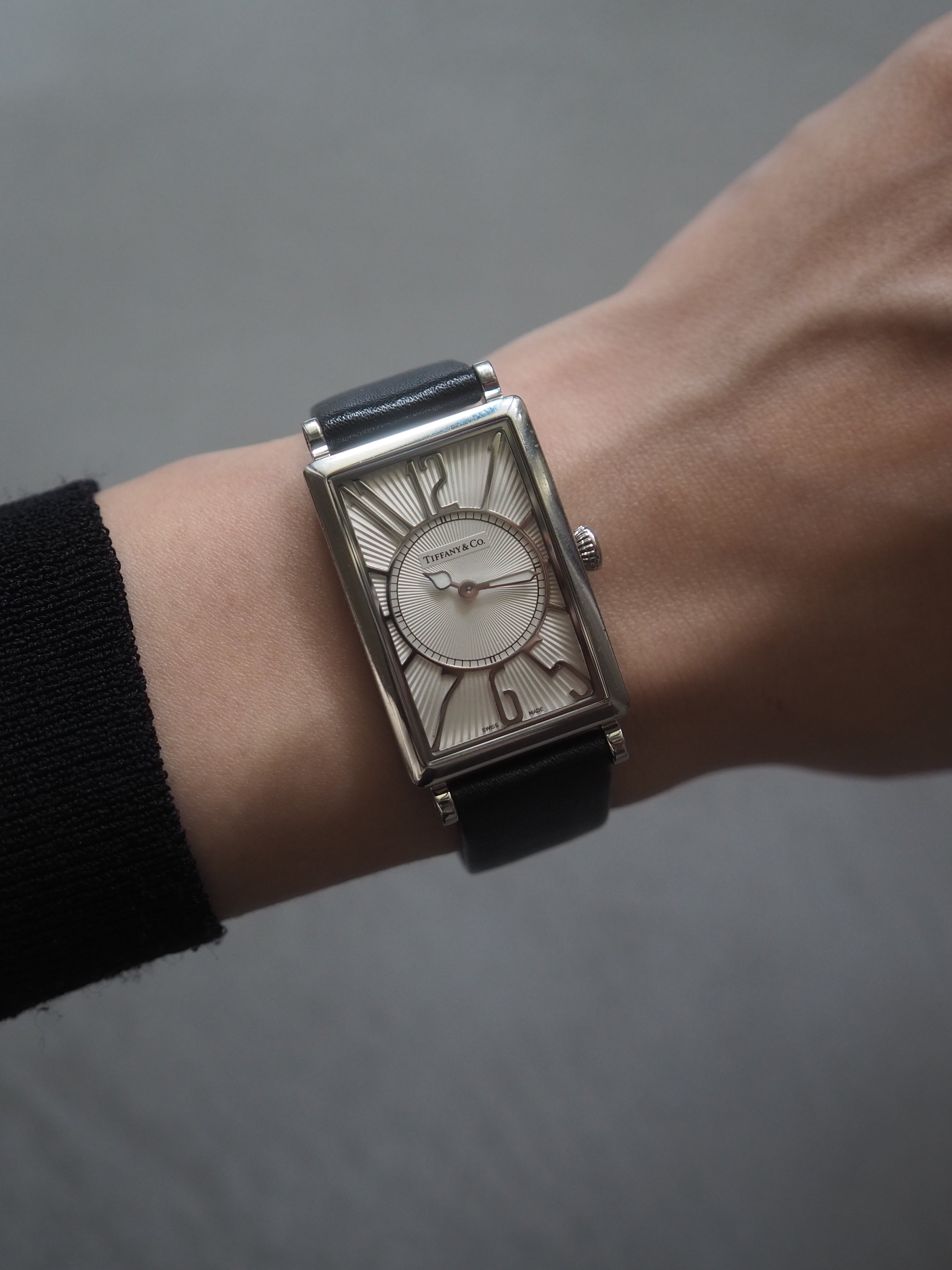 Tiffany & Co. ティファニー ギャラリー レクタンギュラー ウォッチ
