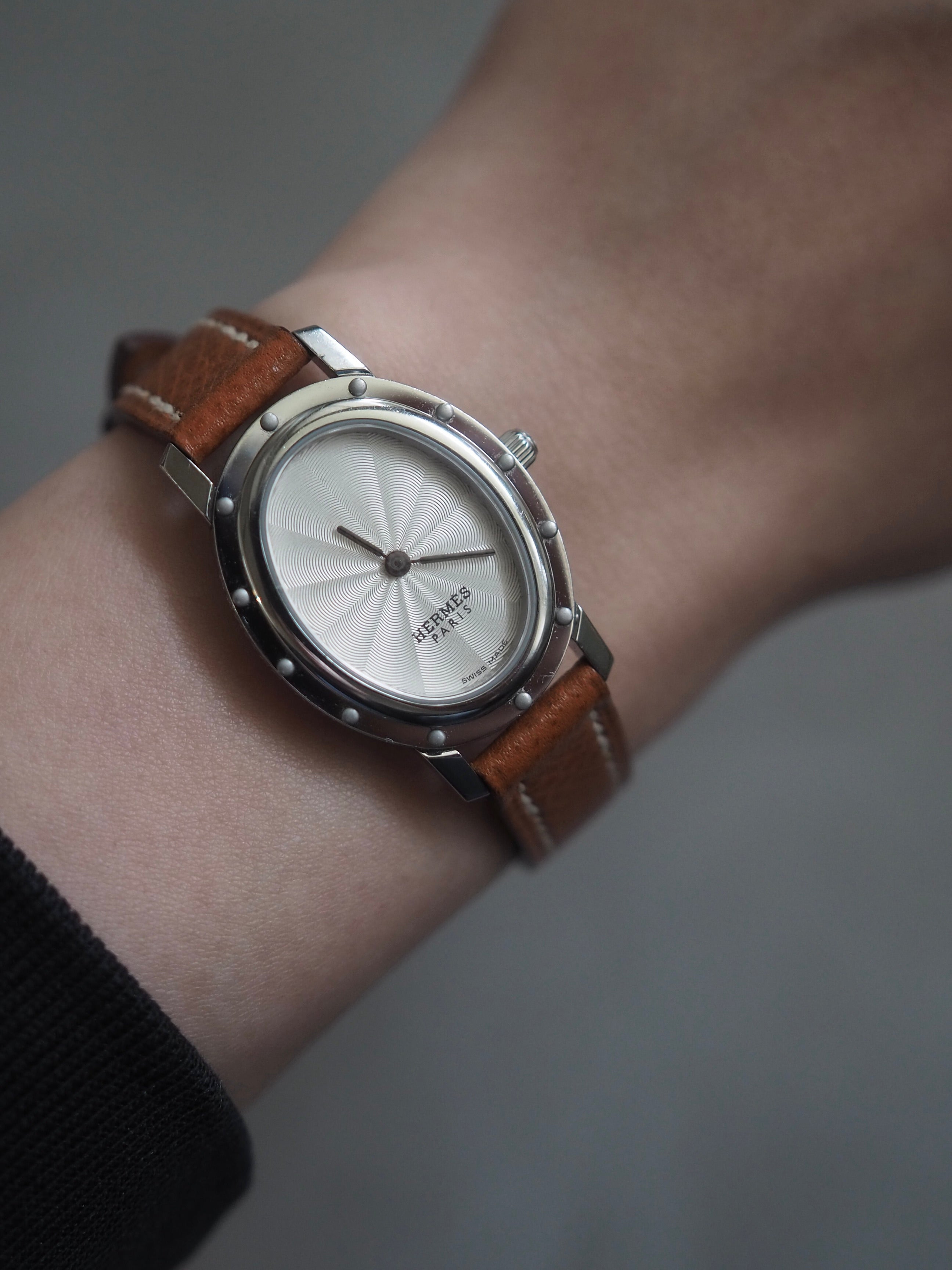 HERMÈS Clipper Oval Watch