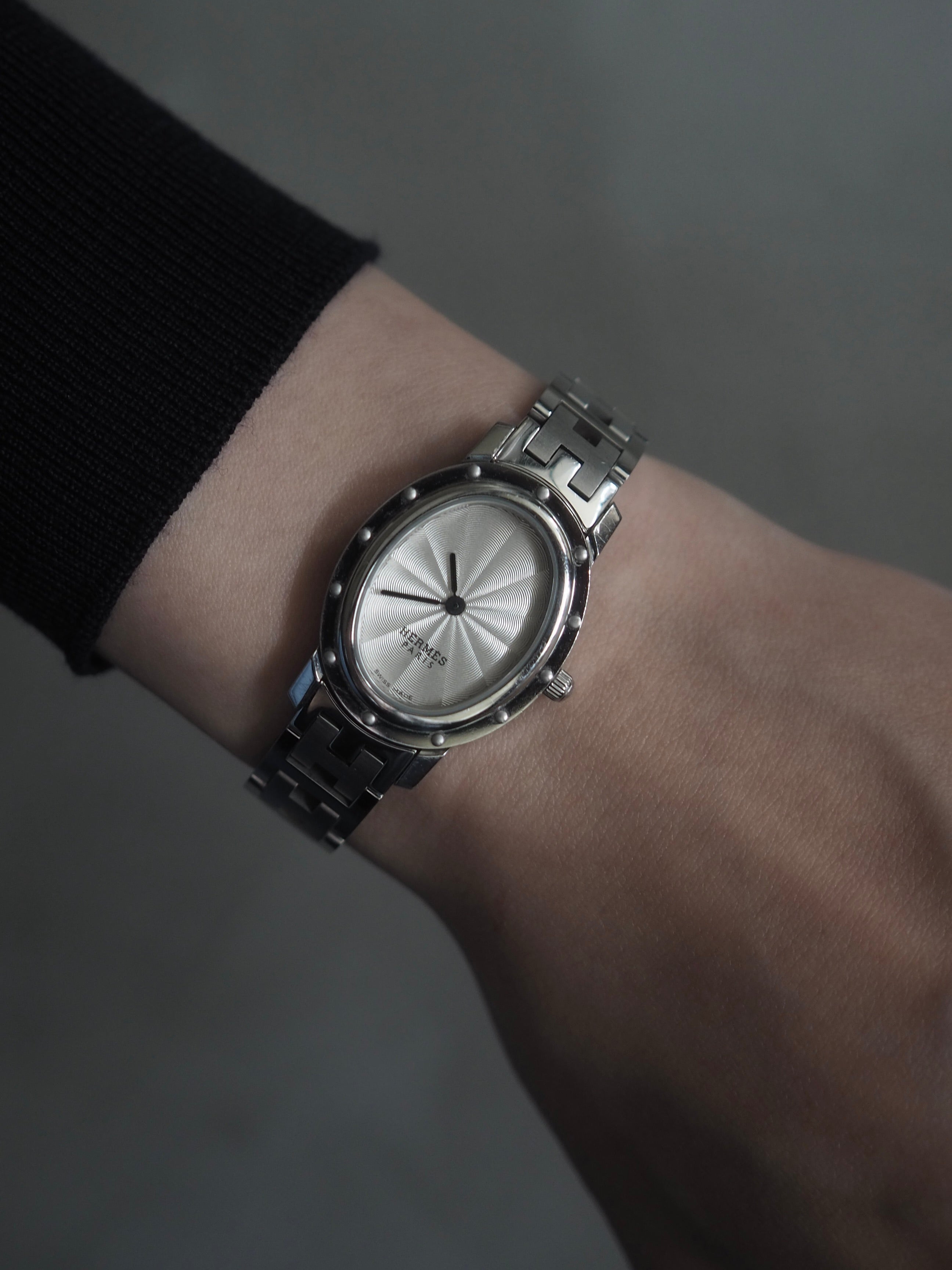 HERMÈS Clipper Oval Watch