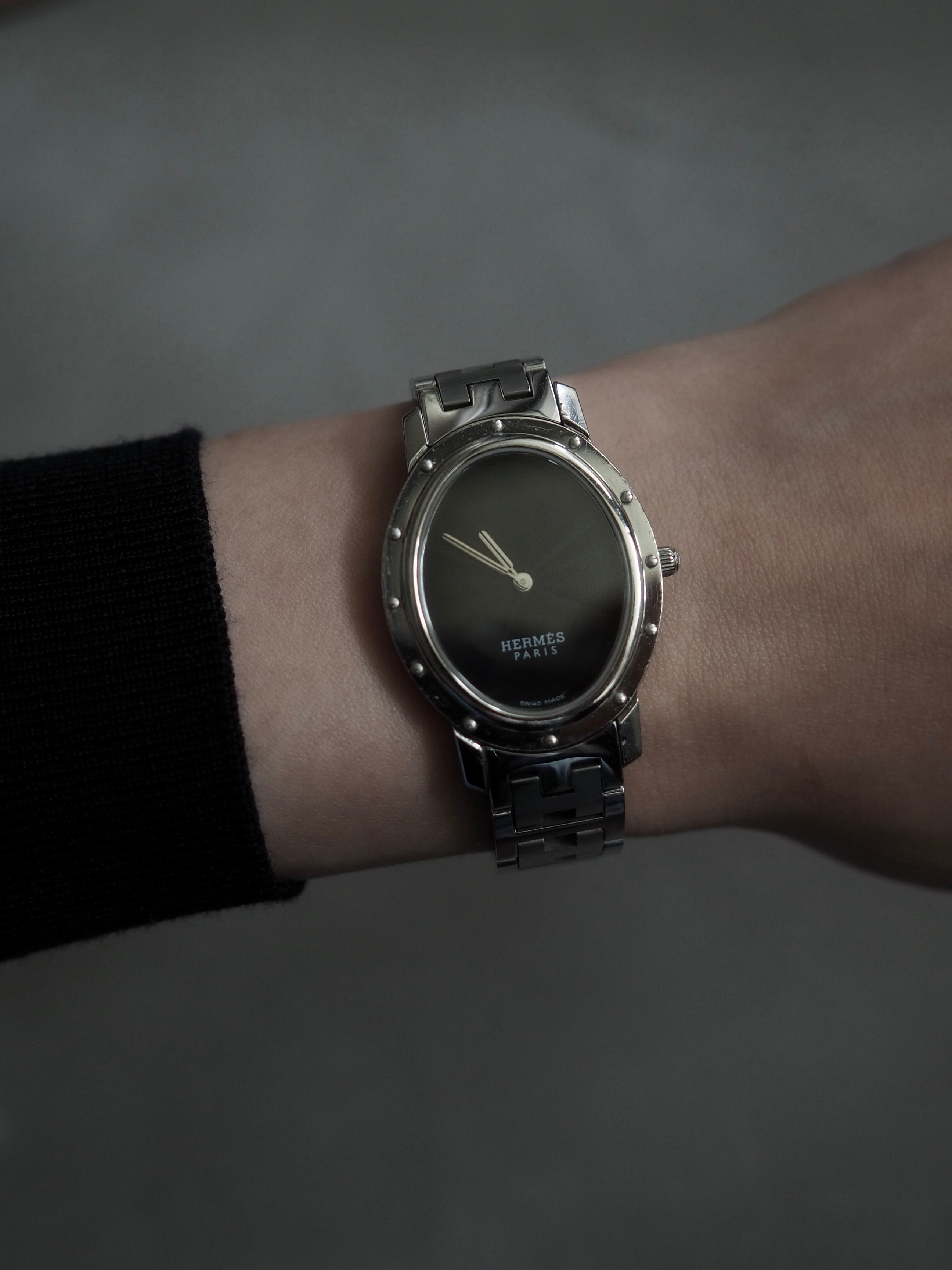 HERMÈS Clipper Oval Watch