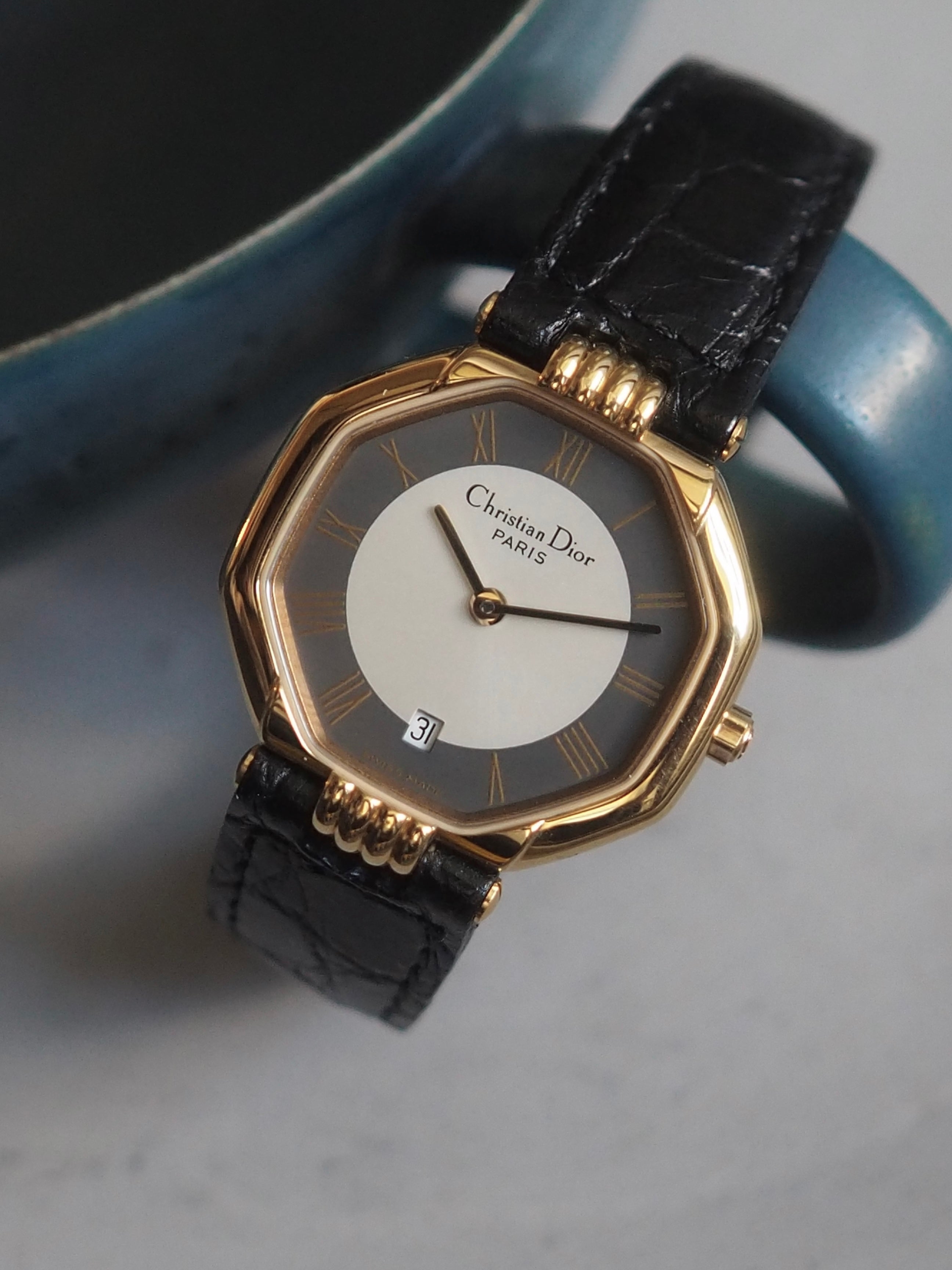 Christian Dior Octagon Watch