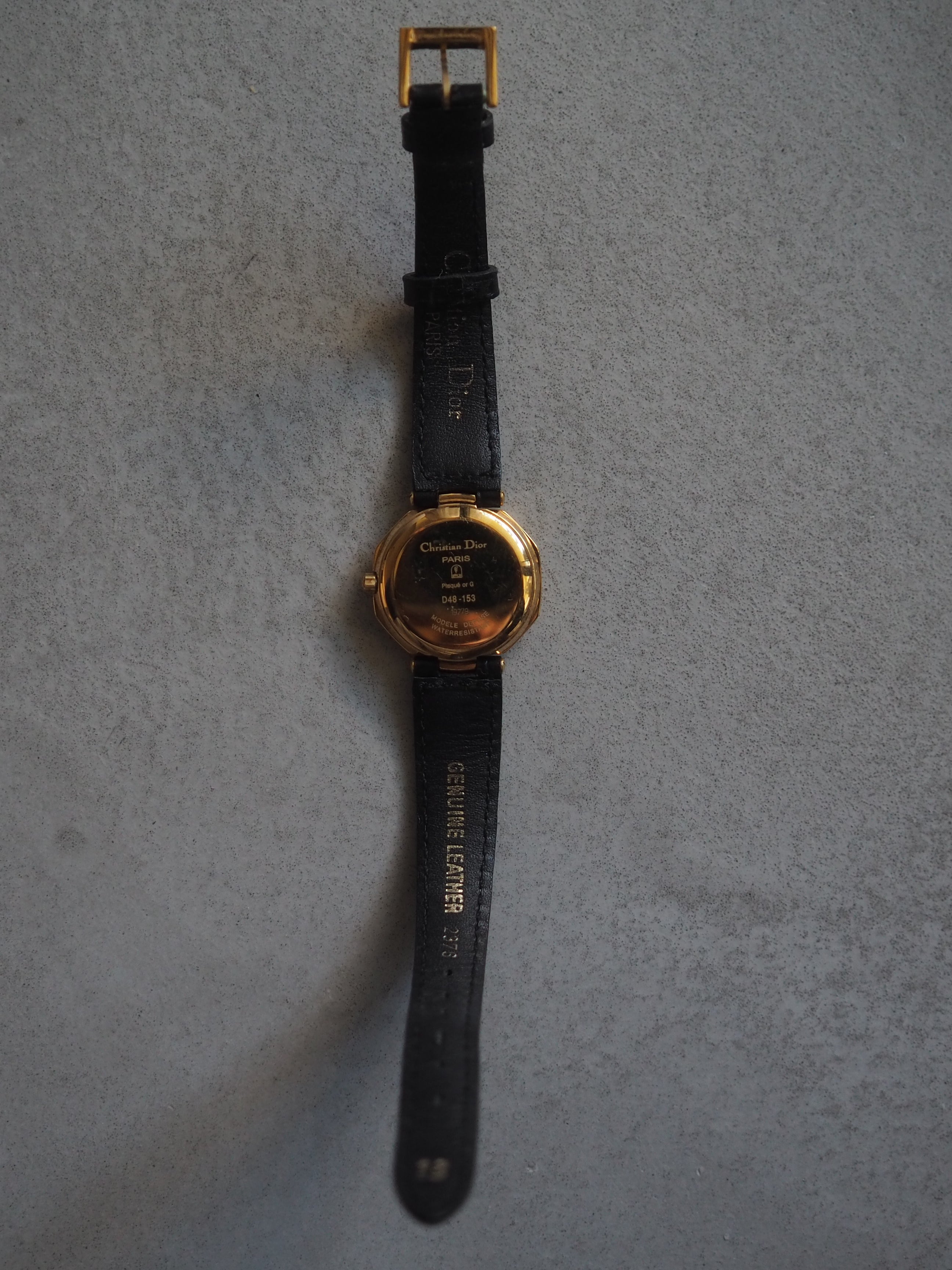 Christian Dior Octagon Watch