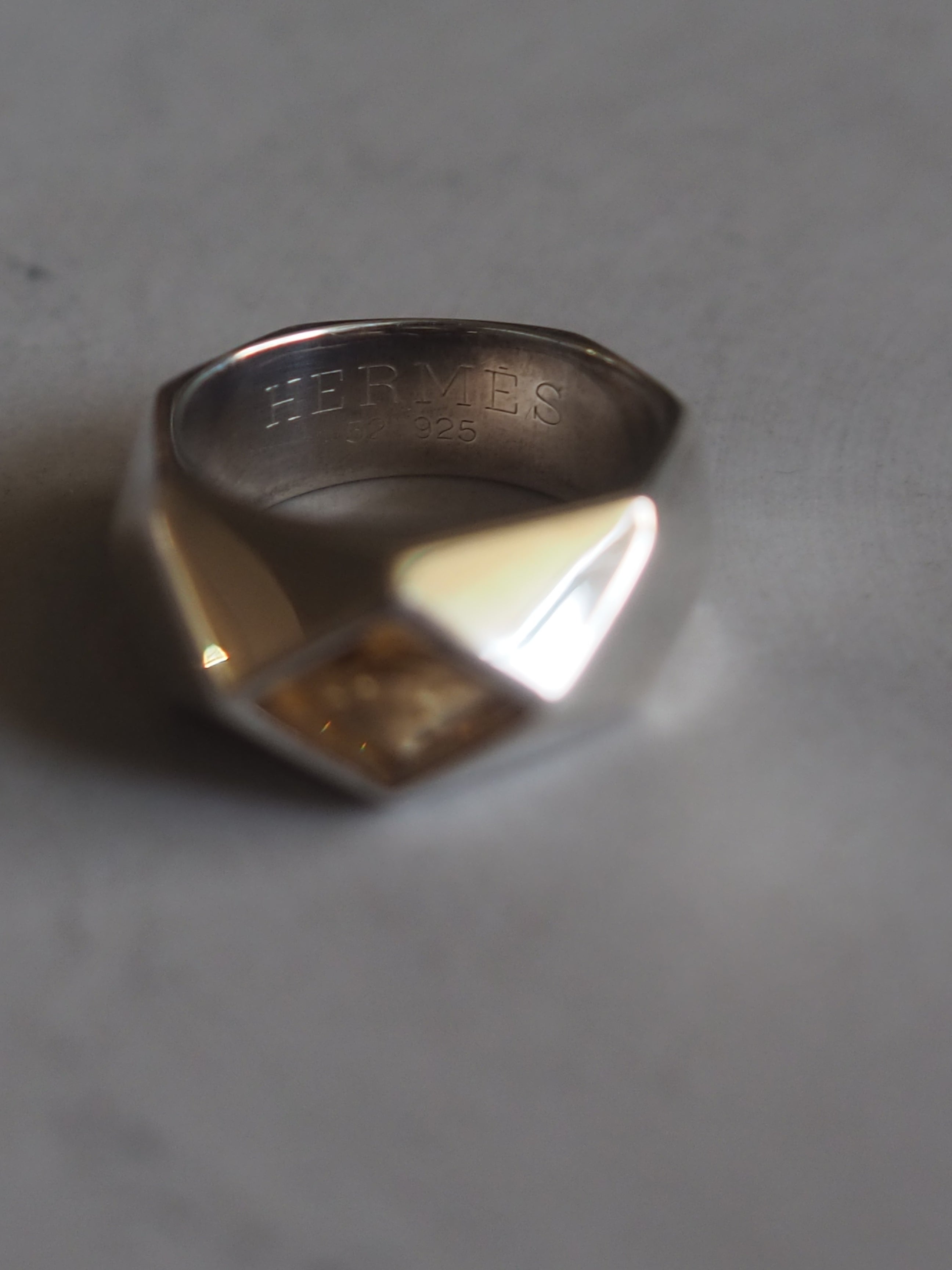 HERMÈS Geometry Motif Ring