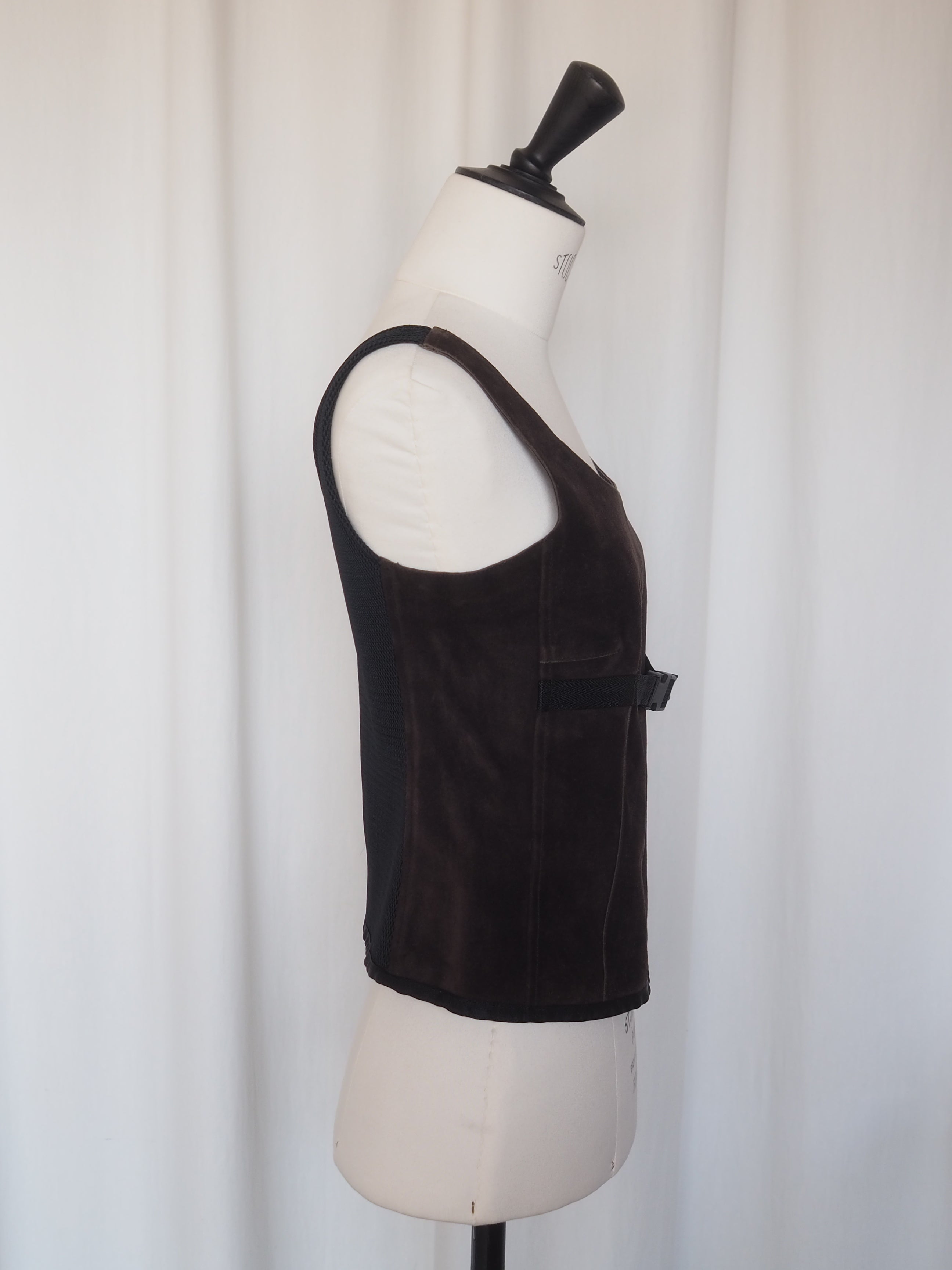 MIUMIU Archive Suede Top