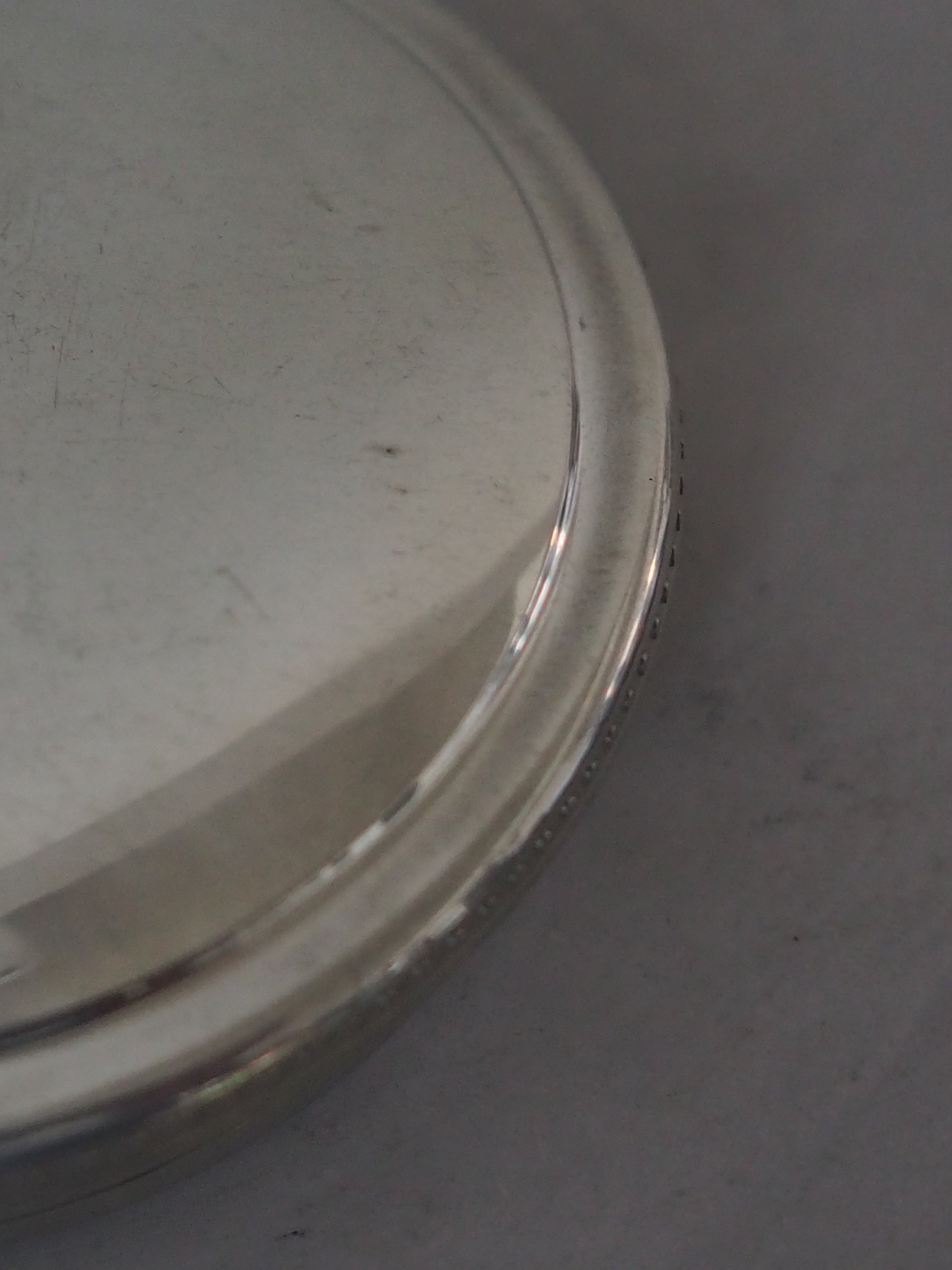 Tiffany & Co Pewter Jewelry Case