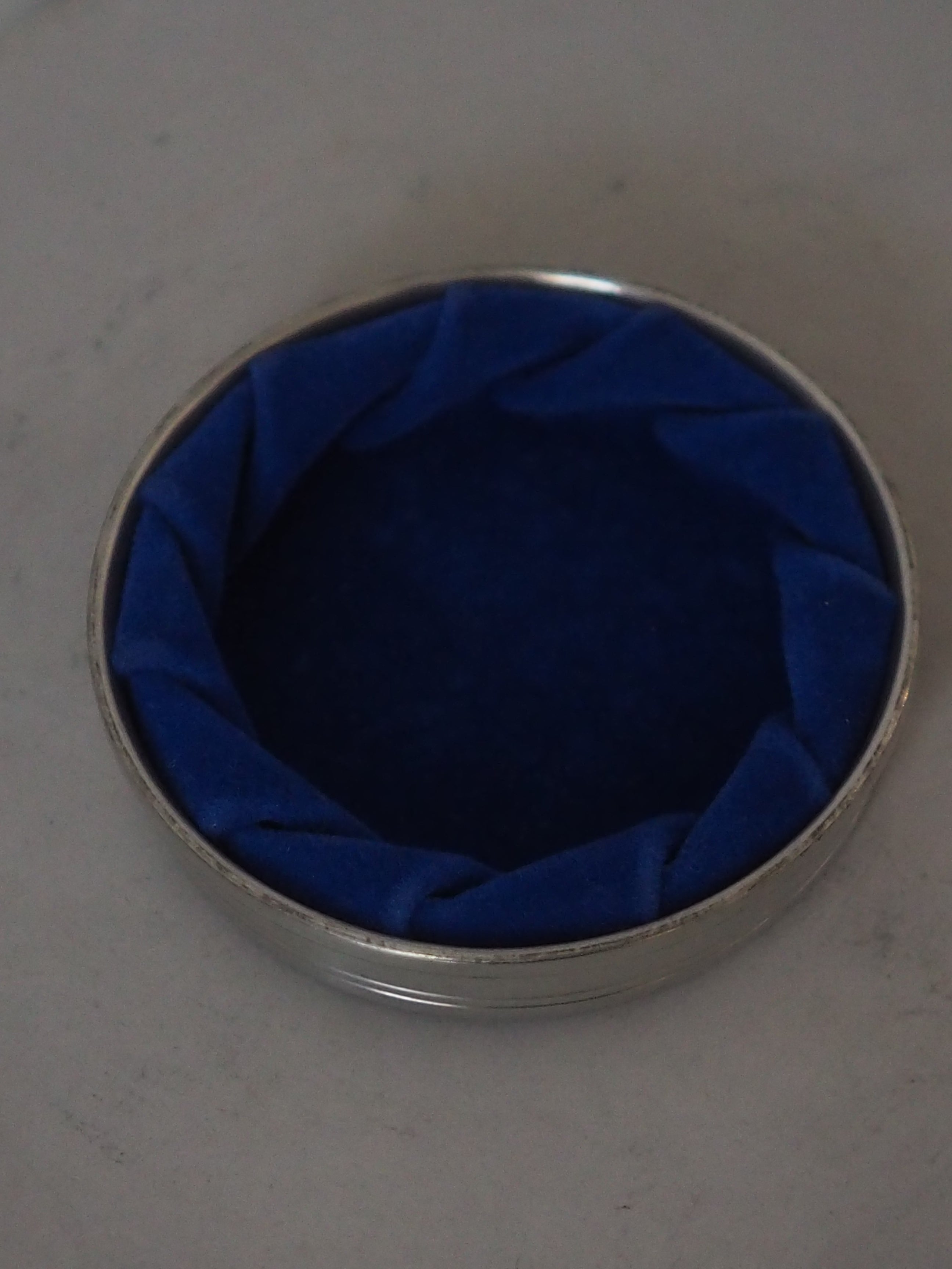 Tiffany & Co Pewter Jewelry Case