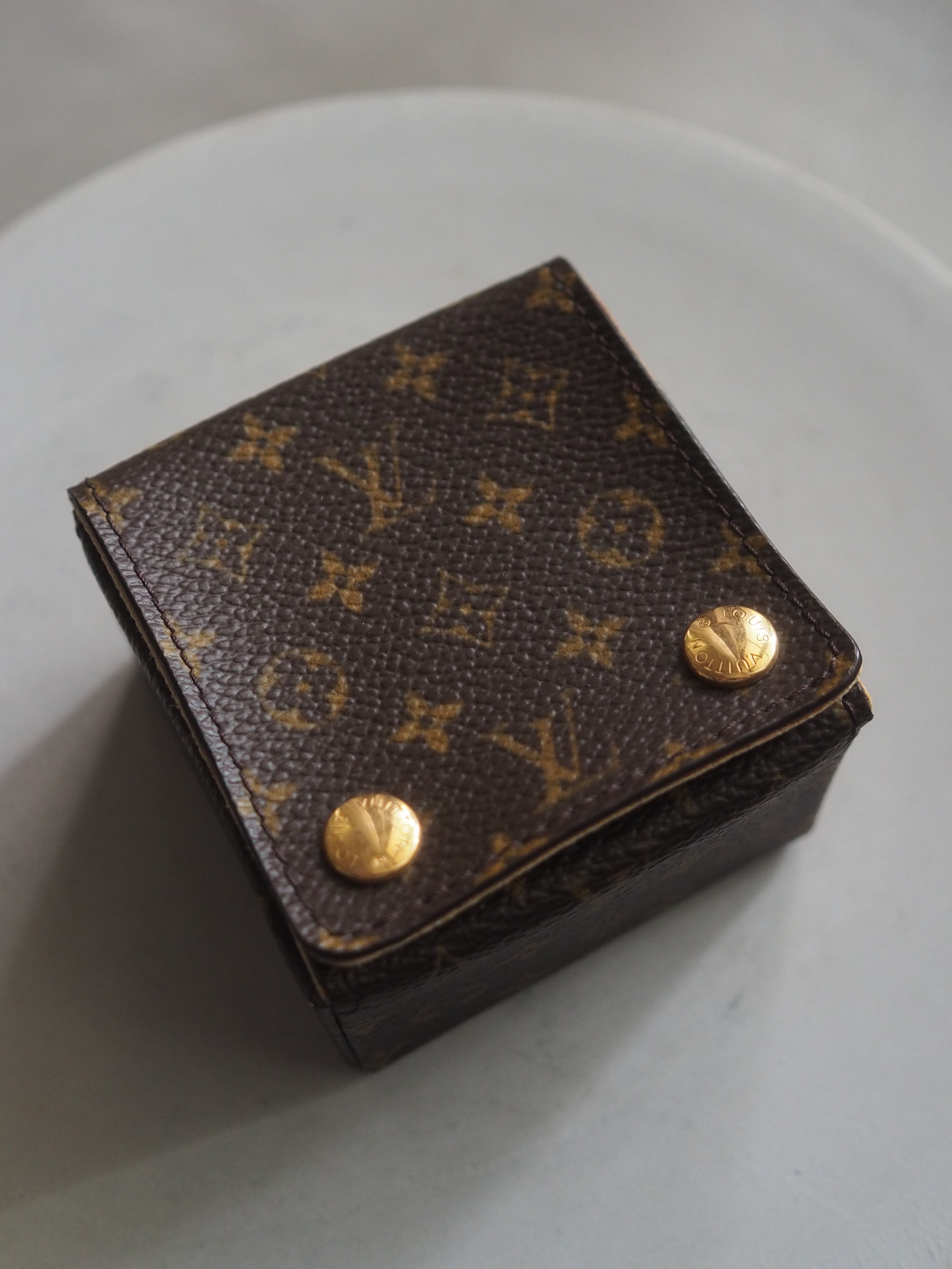 ルイヴィトン LOUIS VUITTON モノグラム ジュエリーケース LOUIS VUITTON ルイ・ヴィトン モノグラム ジュエリーボックス