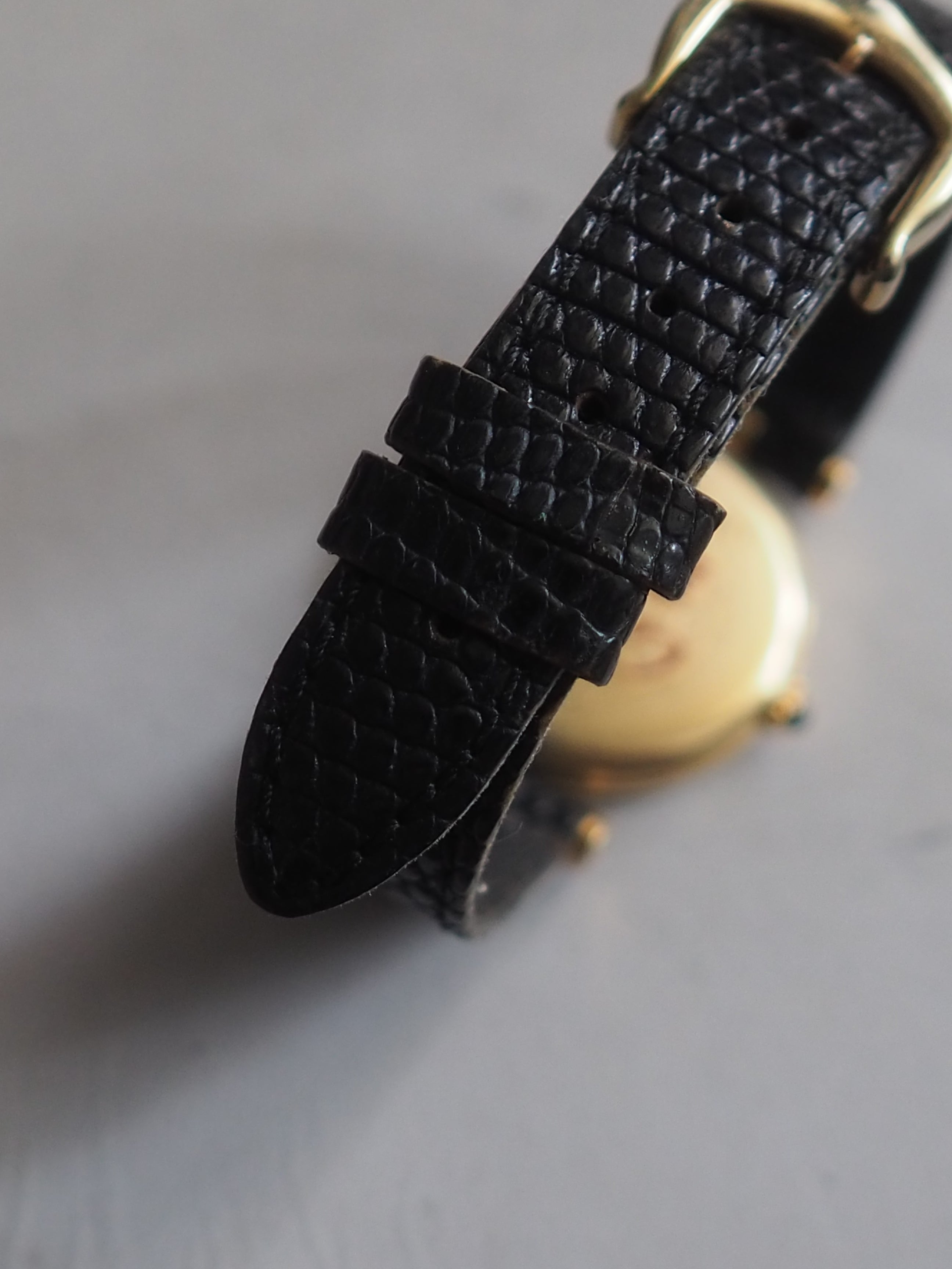 Cartier Must de Vendome Watch SM Black Dial
