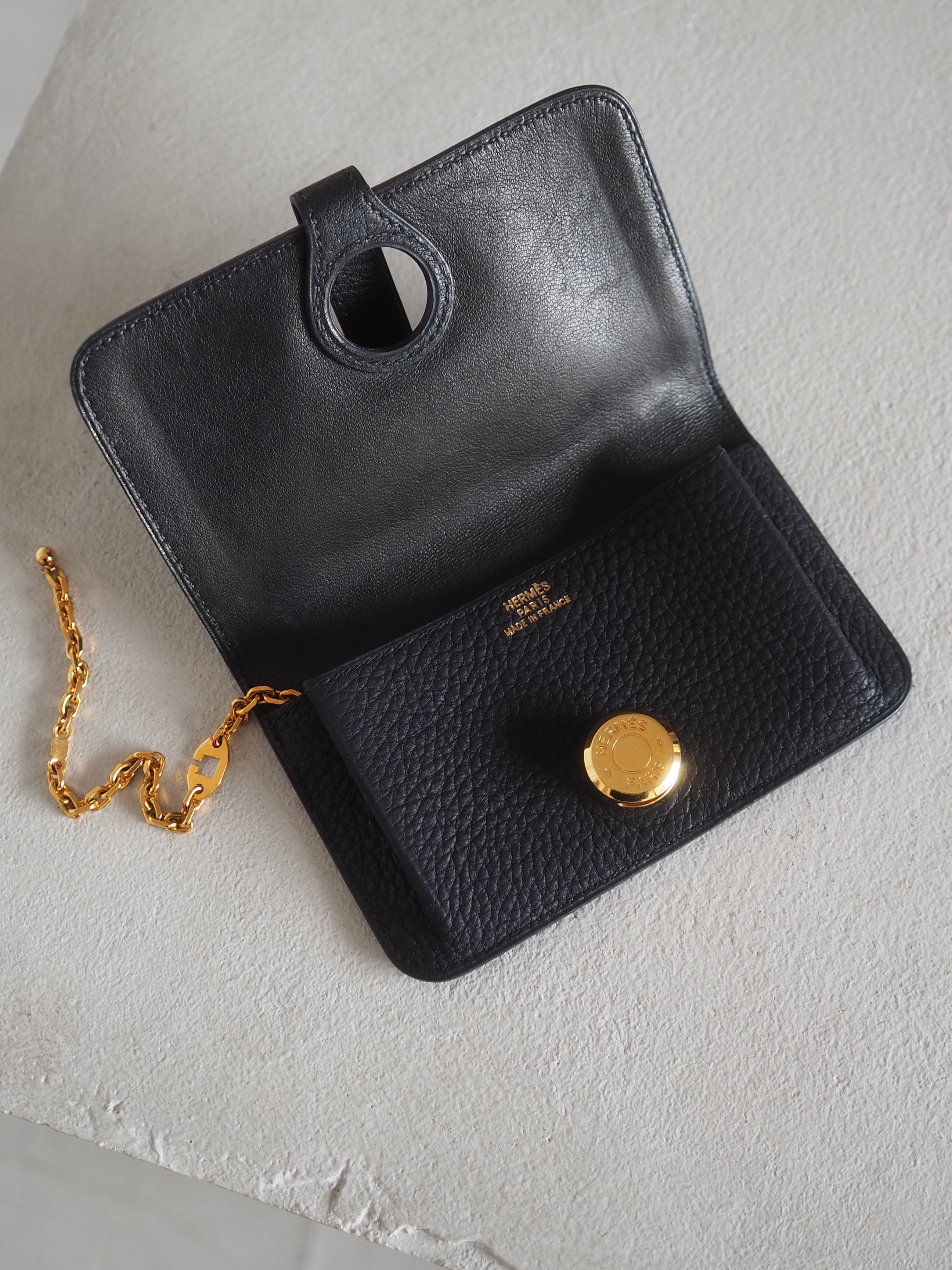 HERMÈS Dogon Card Case