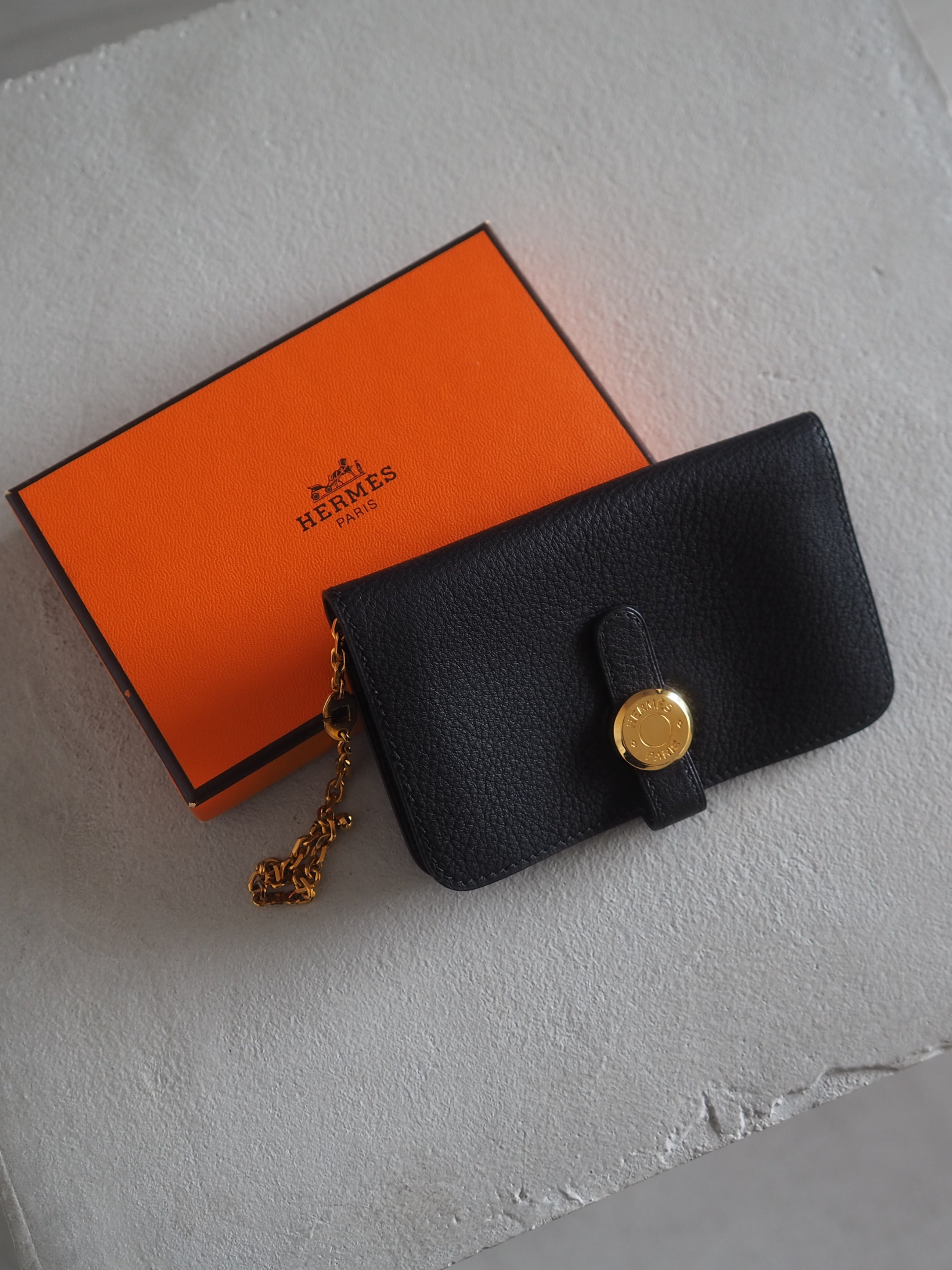 HERMÈS Dogon Card Case