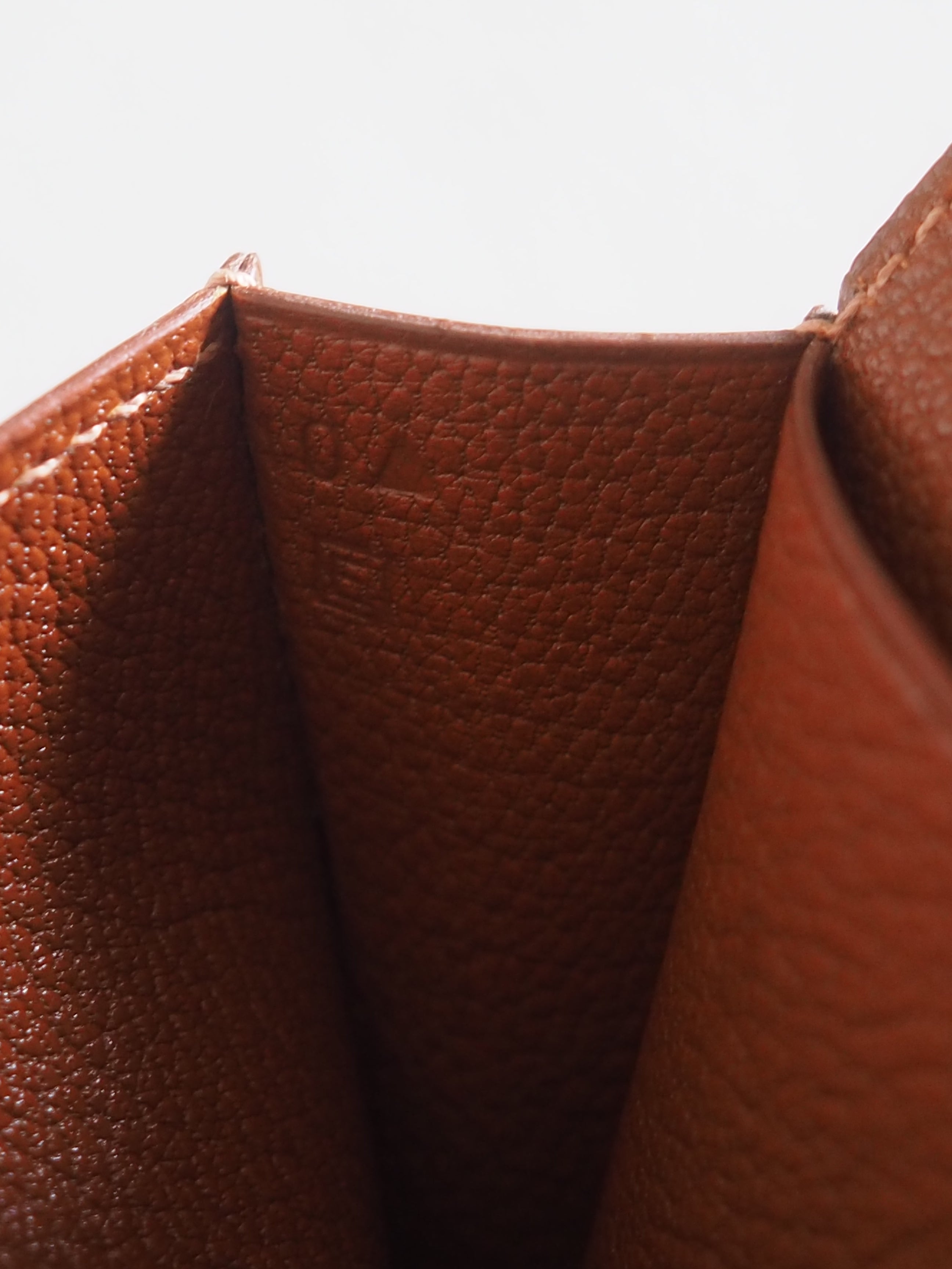 HERMES エルメス セリエ メガネ サングラス ケース レザー ブラウン