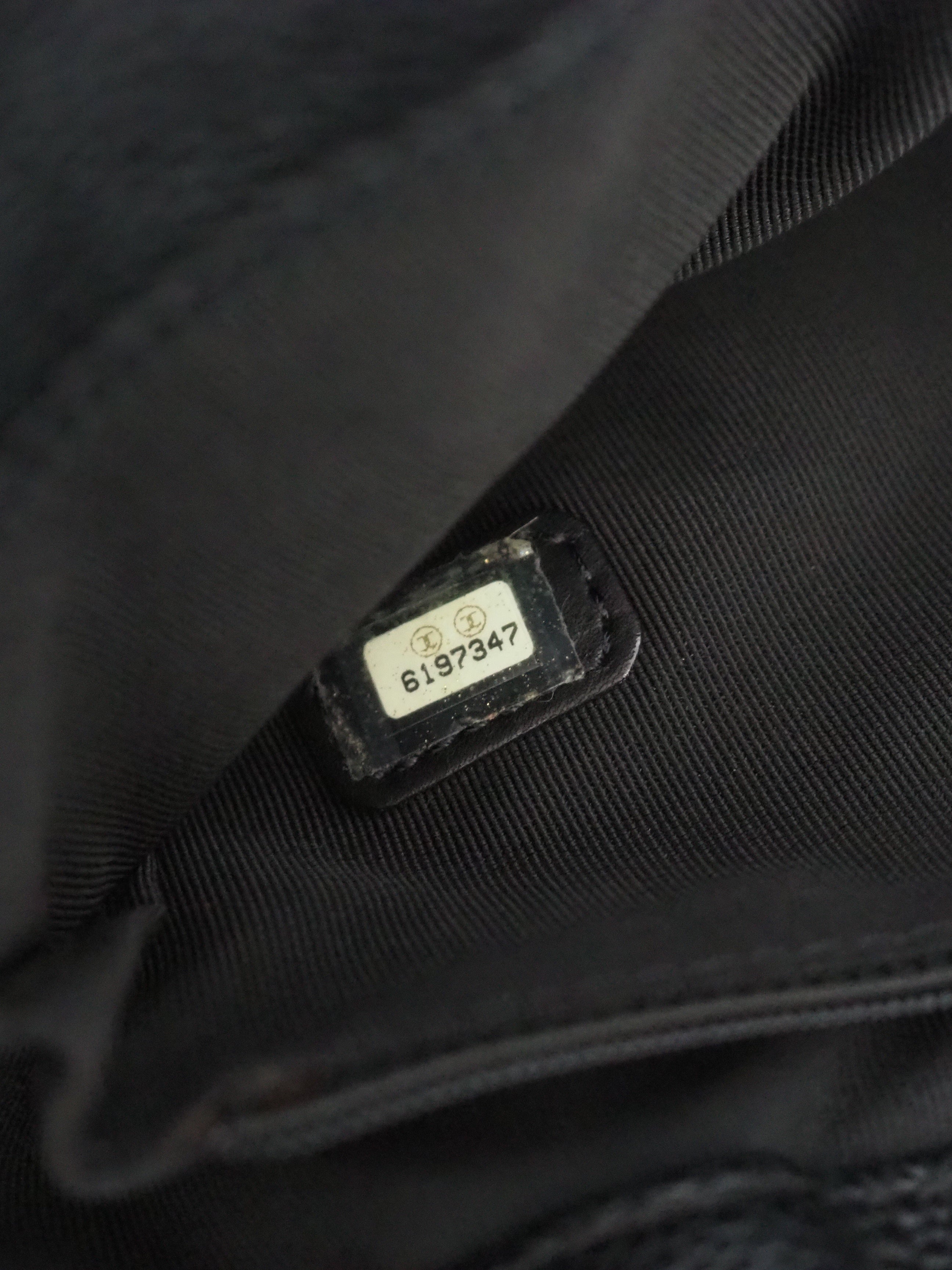 CHANEL Caviar Leather CC Tote Bag