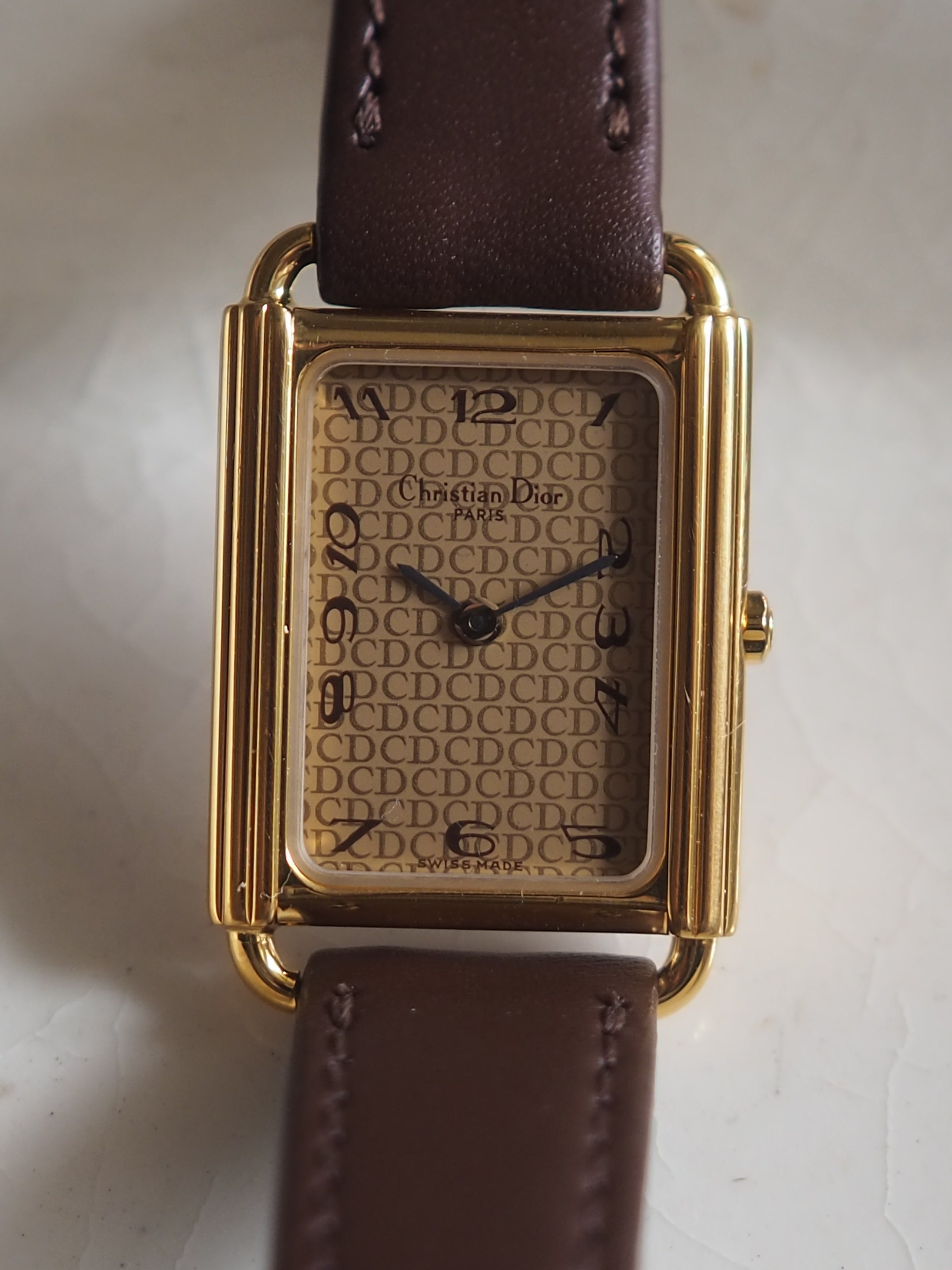 Christian Dior Classic Rectangular Watch