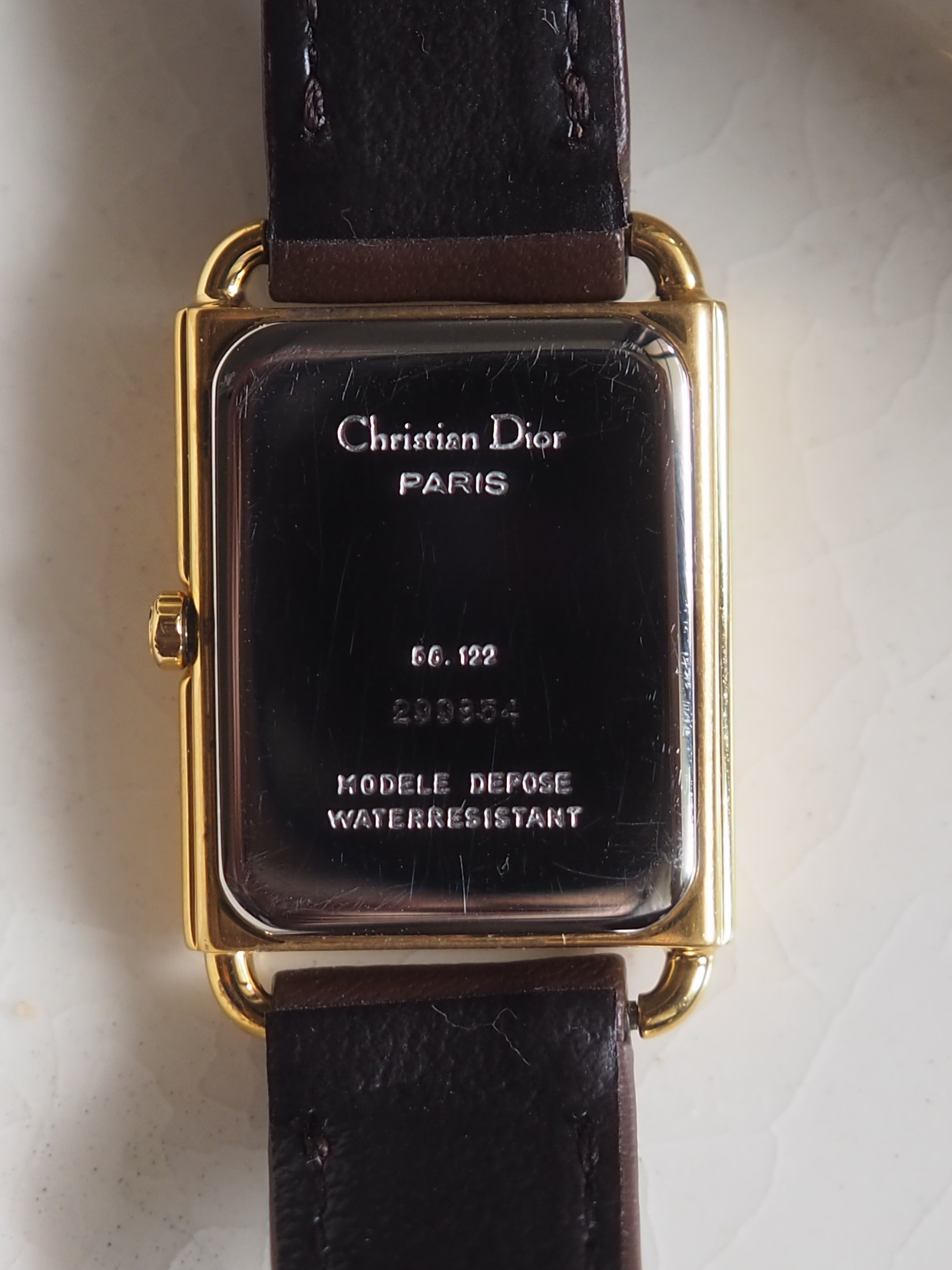 Christian Dior Classic Rectangular Watch