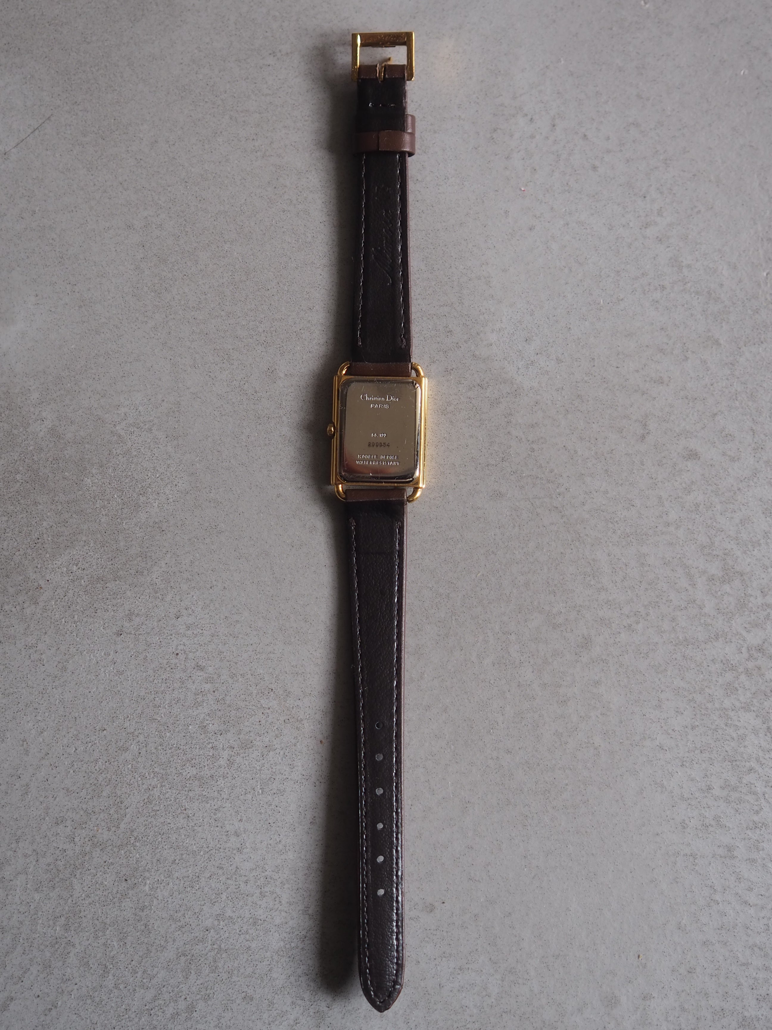 Christian Dior Classic Rectangular Watch