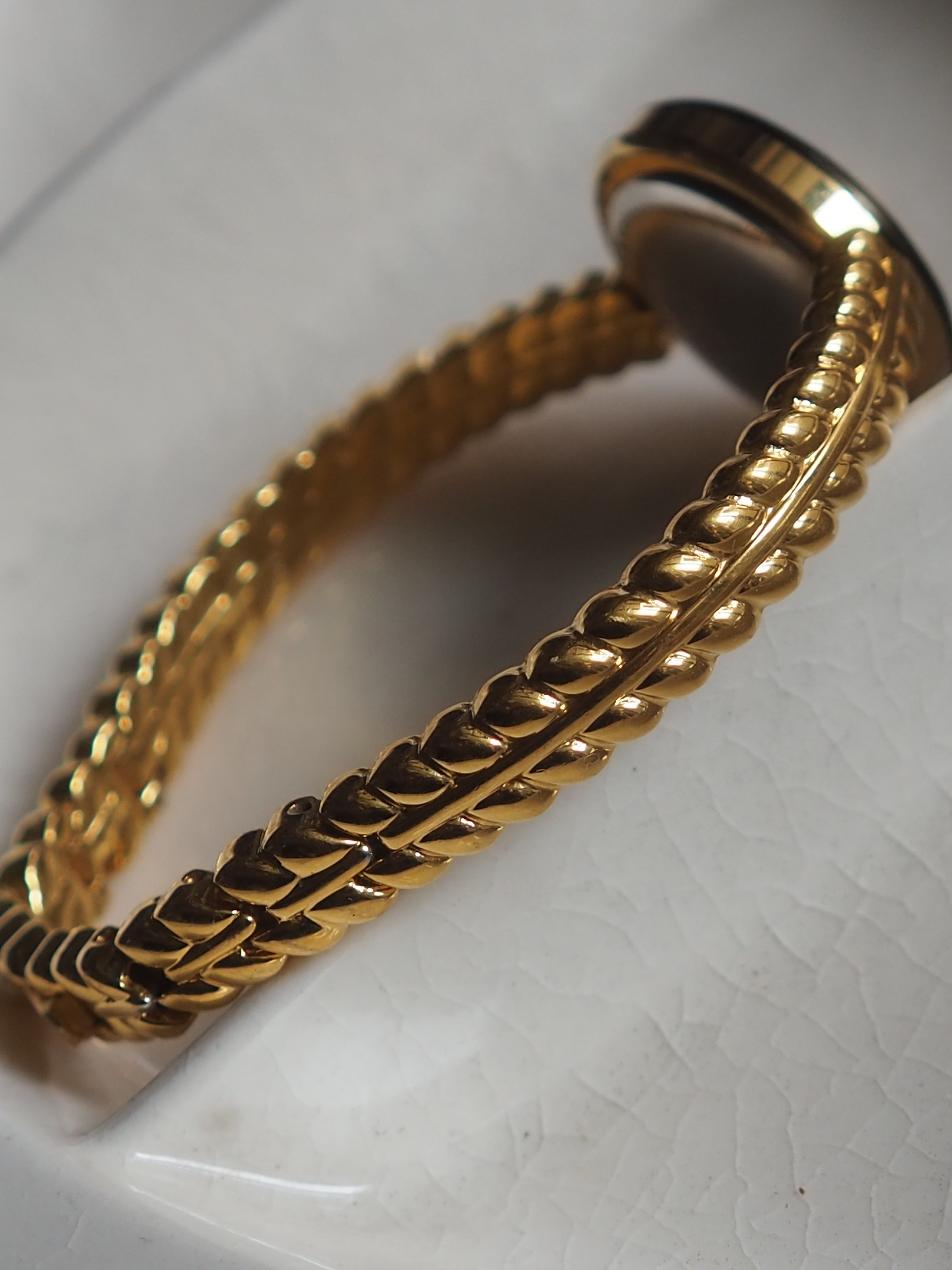 Christian Dior Round Shell Watch