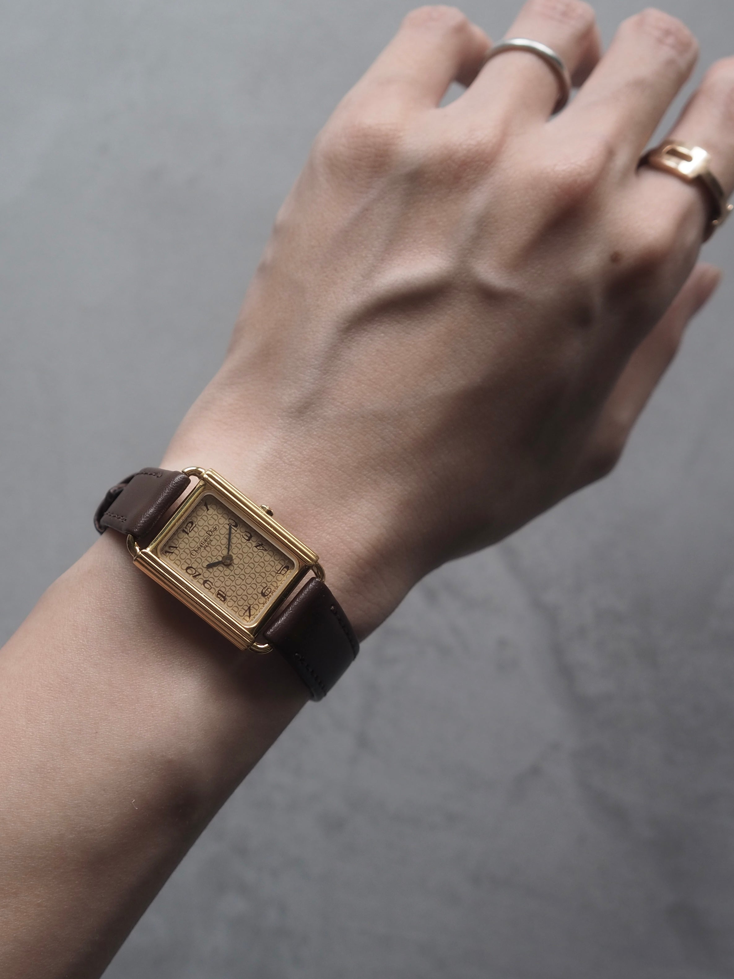 Christian Dior Classic Rectangular Watch