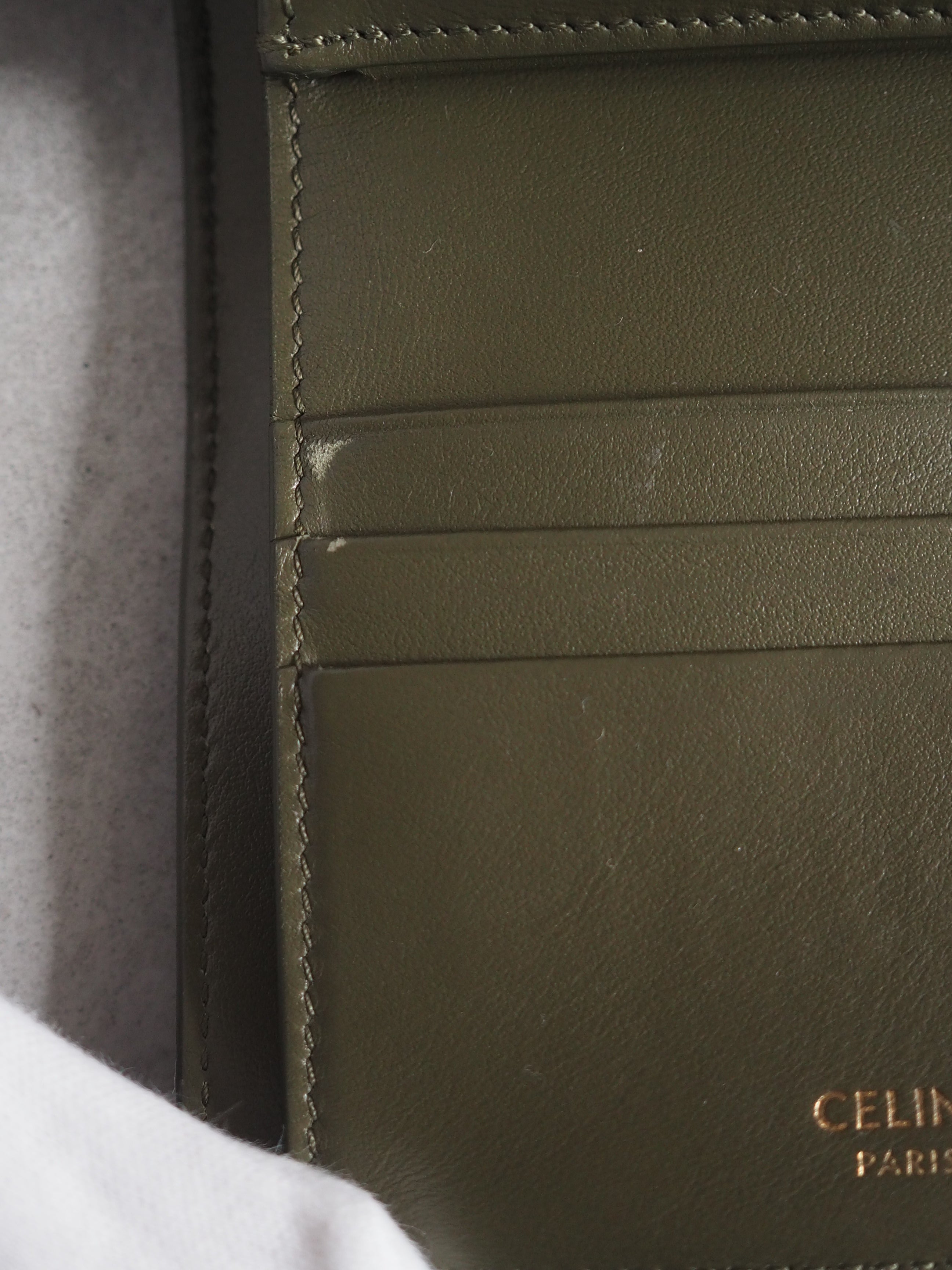 CELINE セリーヌ セーズ 16 コンパクト ウォレット 財布 ヴィンテージ