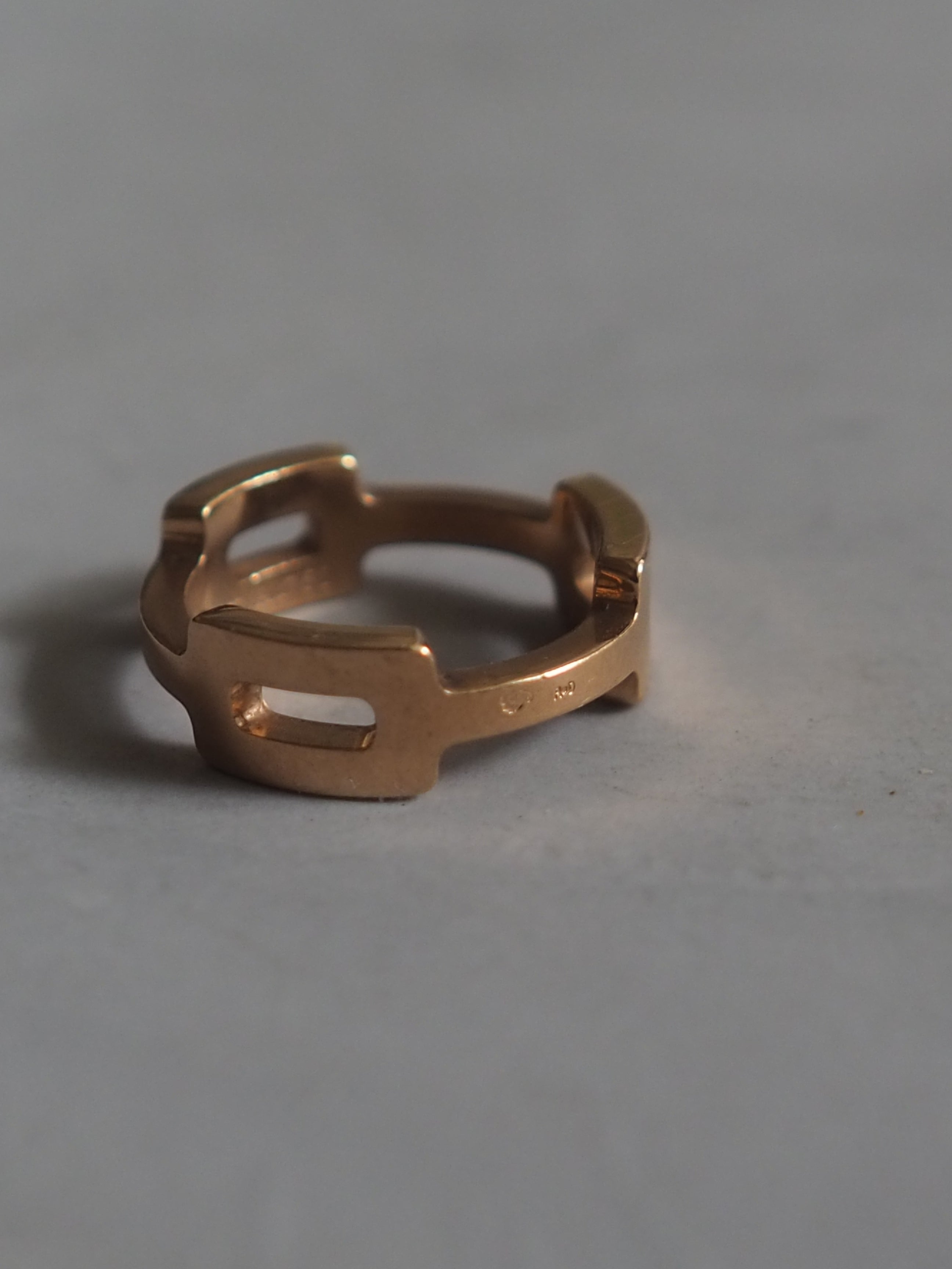 HERMÈS H Motif Ring PG