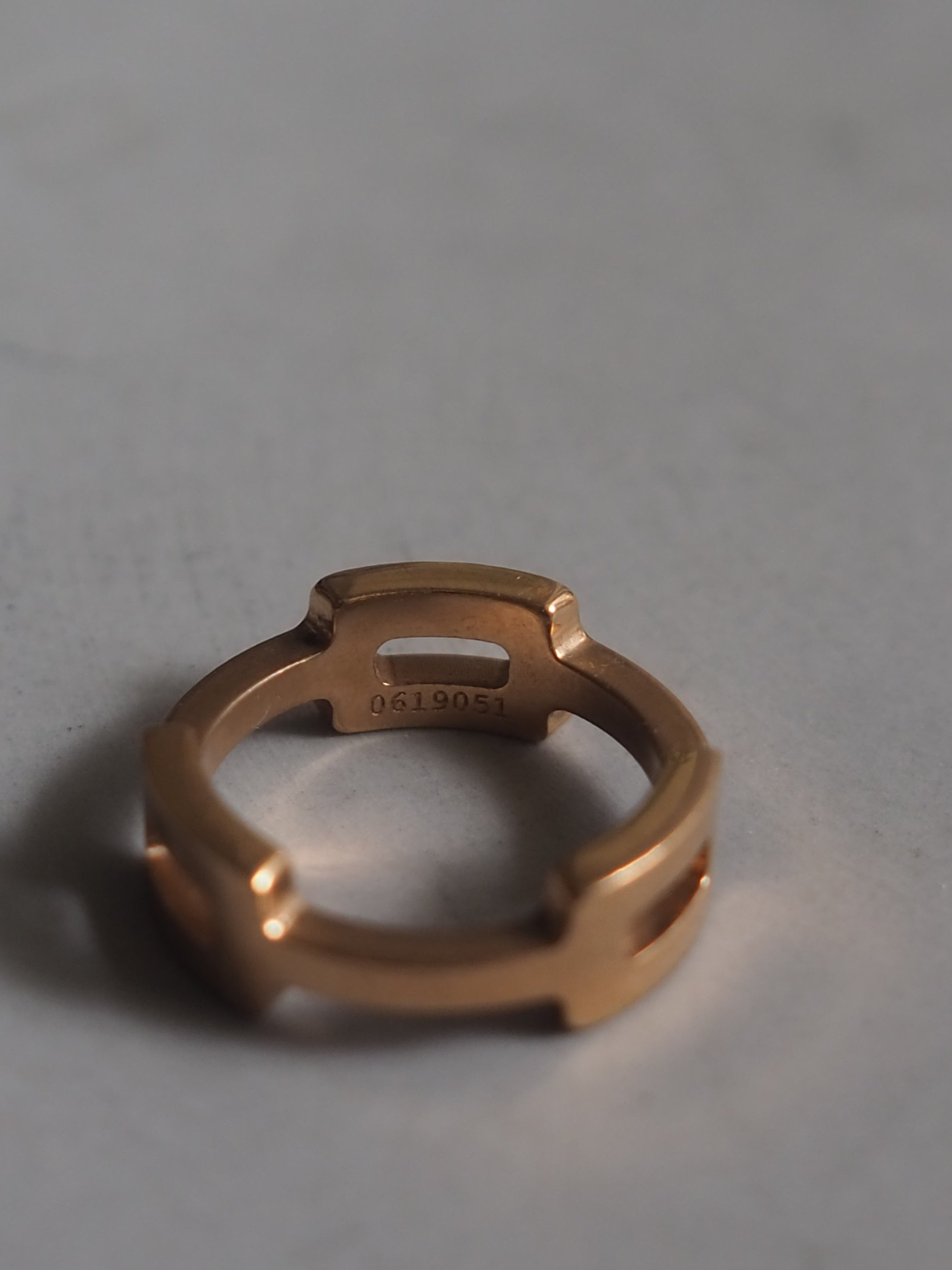 HERMÈS H Motif Ring PG