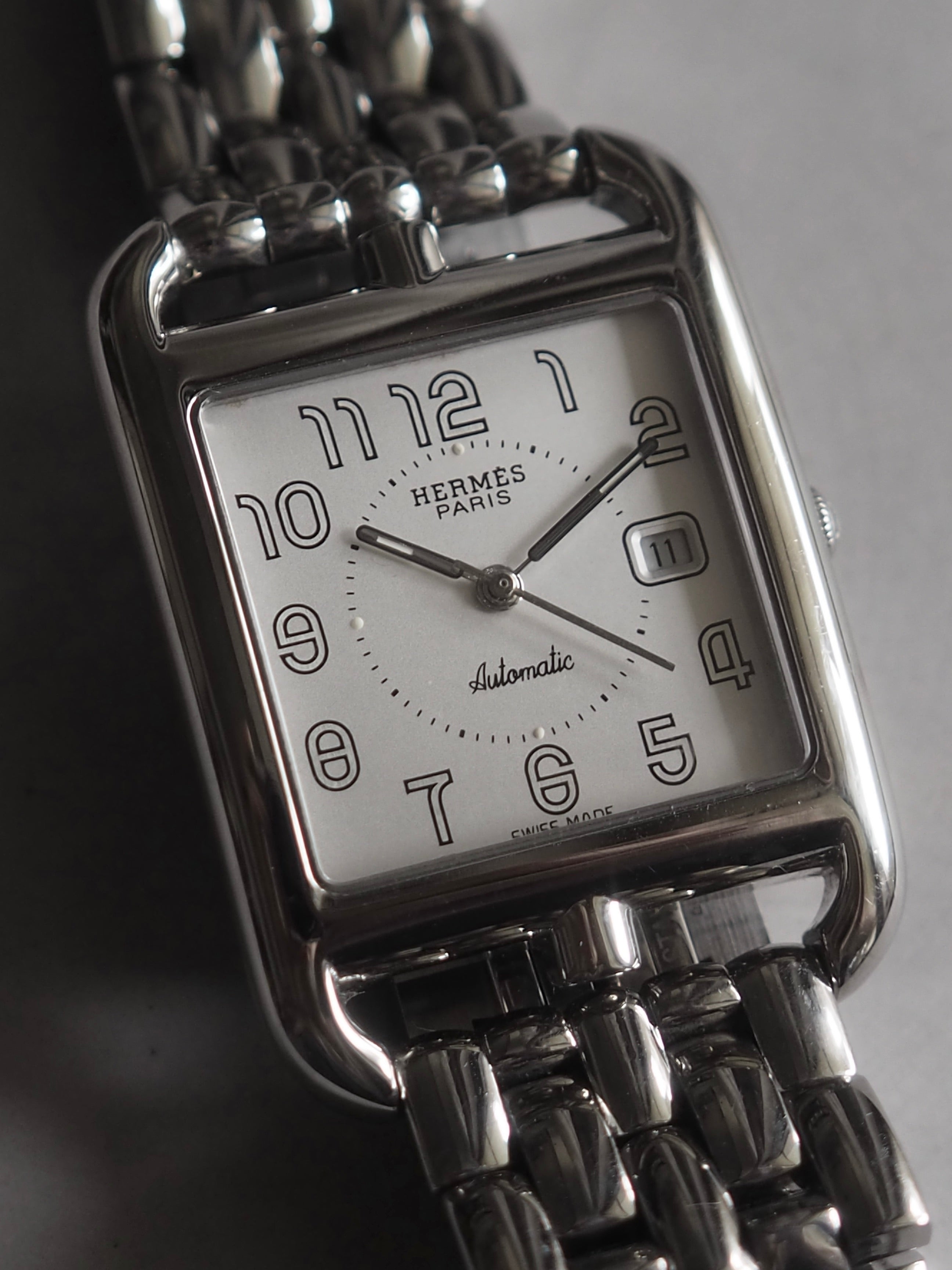 HERMÈS Cape Cod Watch Automatic Stainless steel Bracelet
