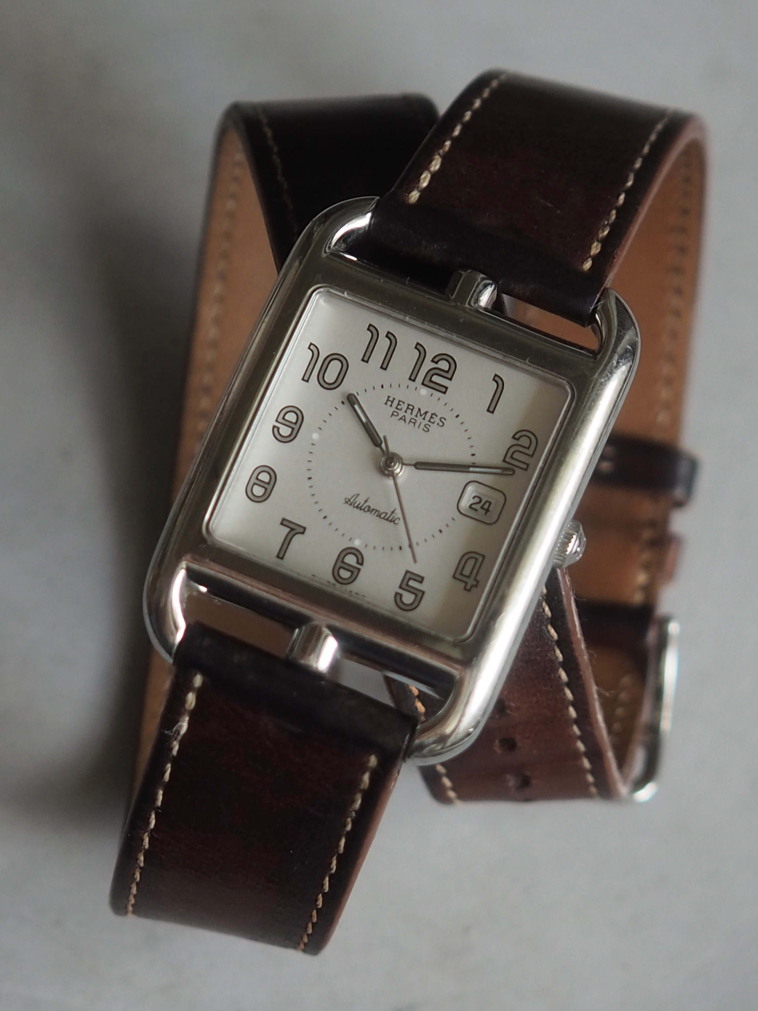 HERMÈS Cape Cod Watch Automatic Double Tour