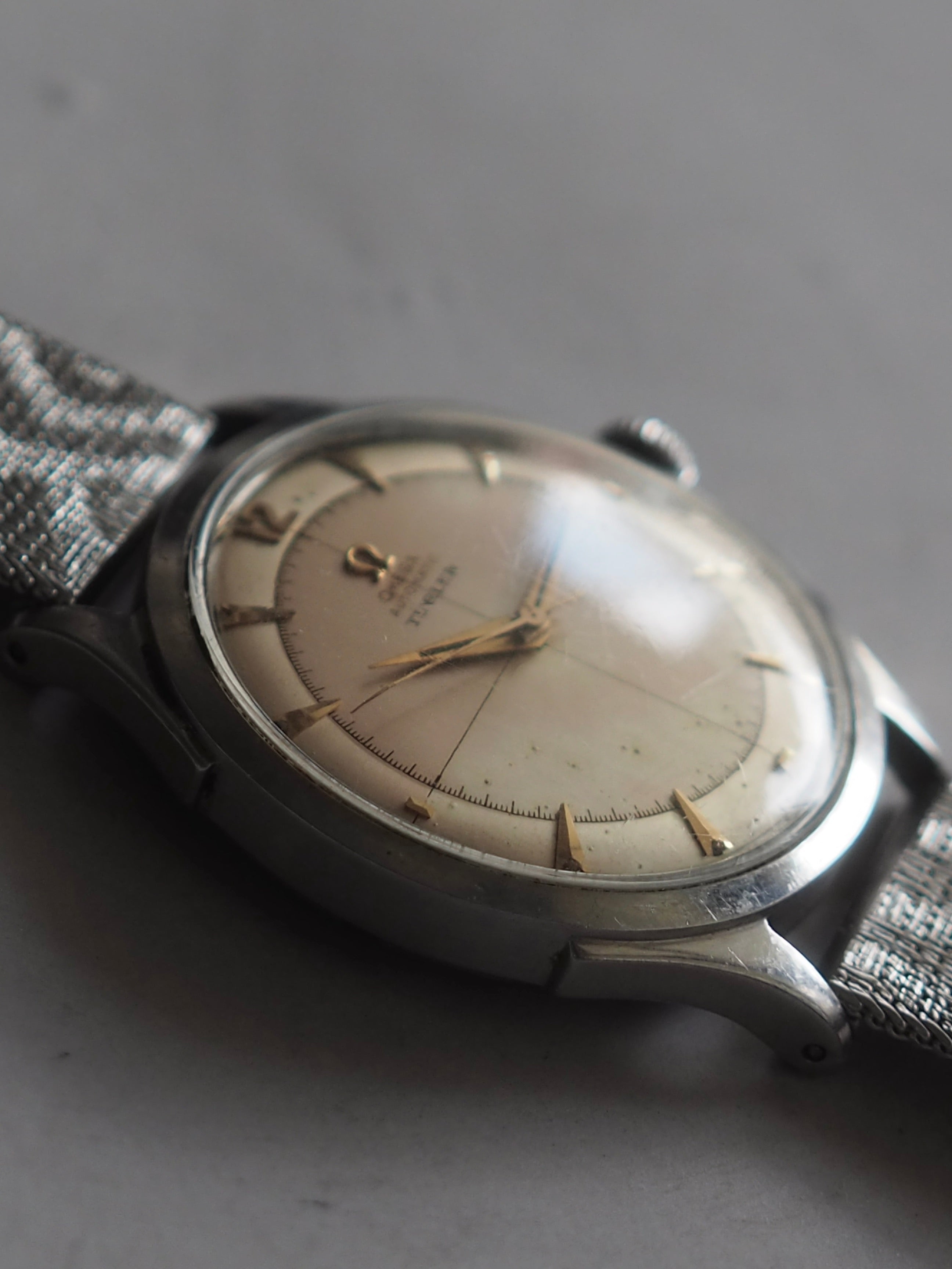 OMEGA TÜRLER Automatic Crosshair Dial Watch