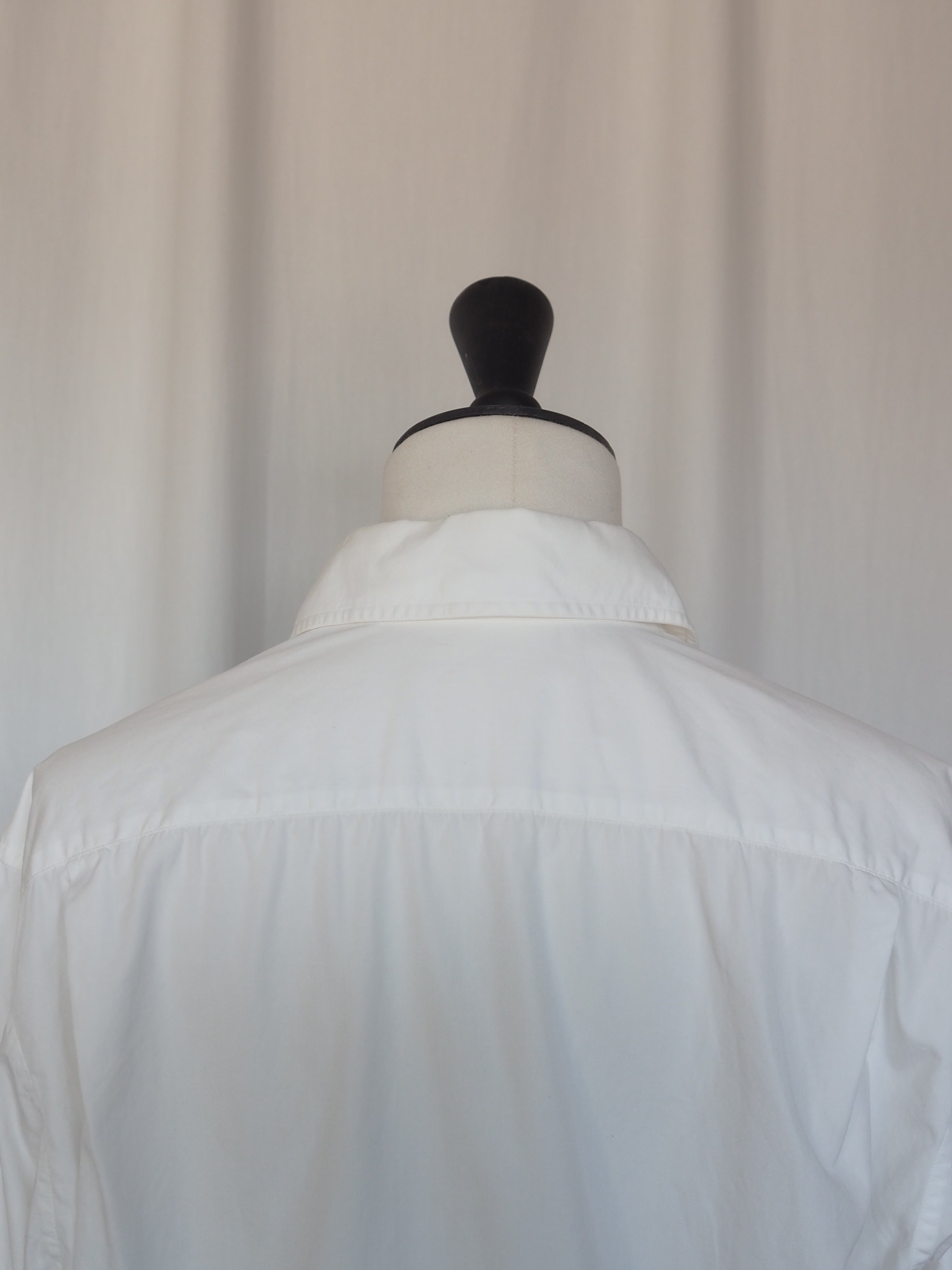 美品　エルメス　マルジェラ　ヴァルーズ　コットンオックス　シャツ34M 白 HERMES by Martin Margiela エルメス マルジェラ期 ヴァルーズ シャツ