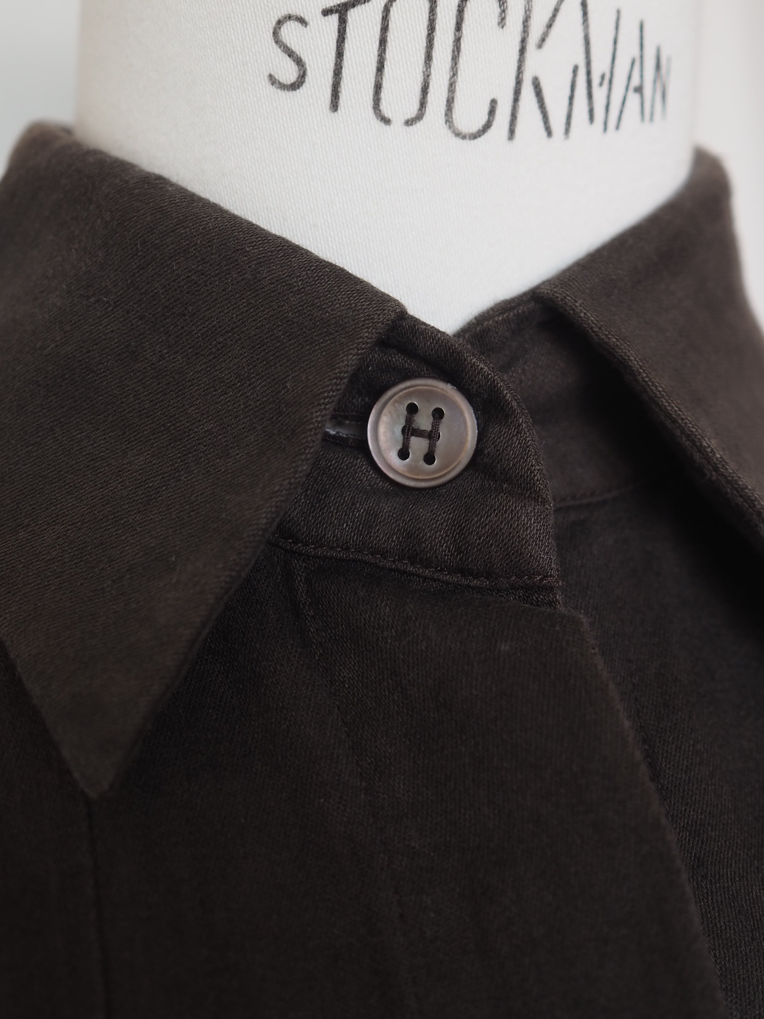 HERMES by Martin Margiela エルメス マルジェラ期 Hボタン シャツ