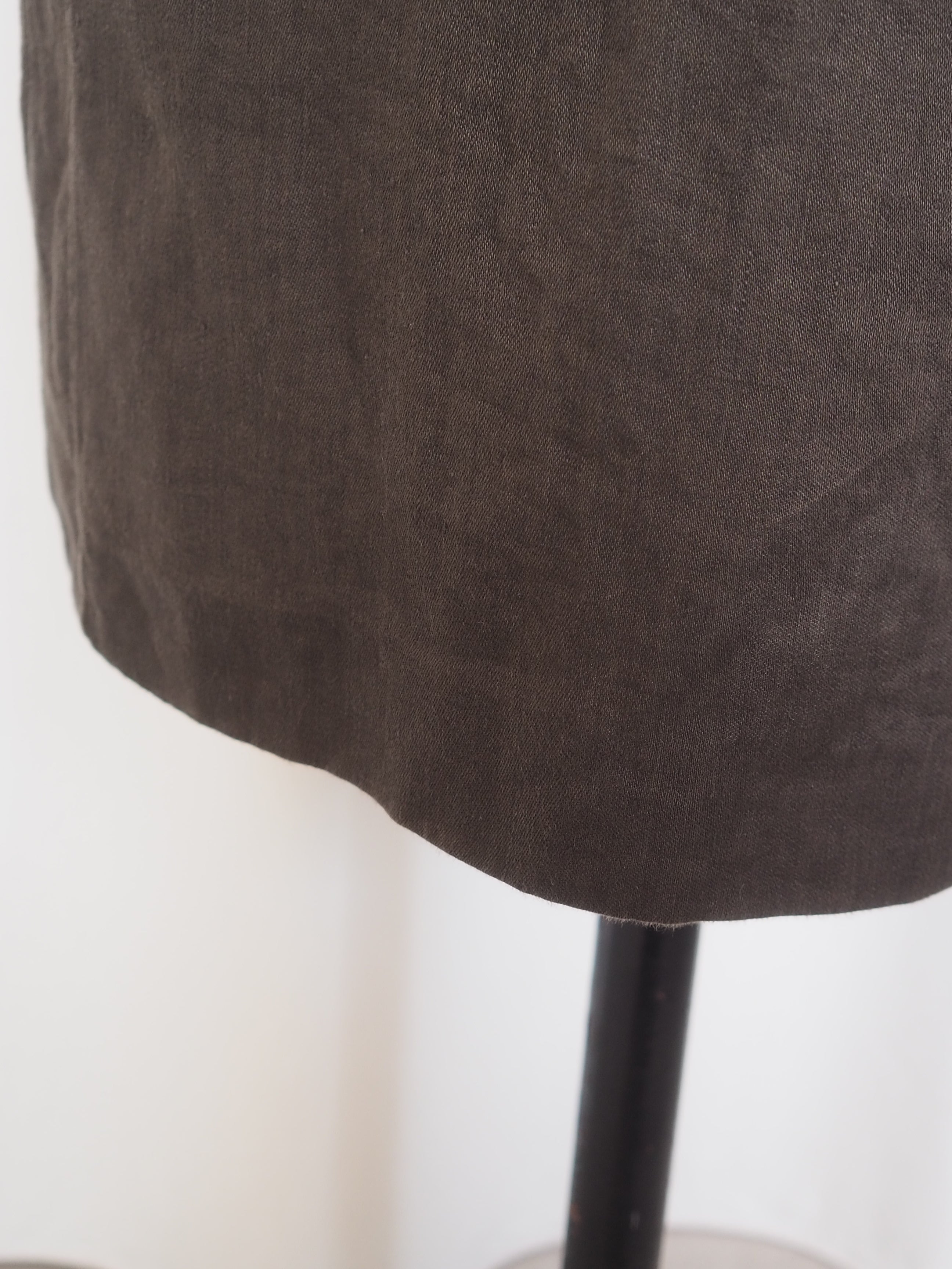 HERMÈS by Martin Margiela Linen Shirt Dress
