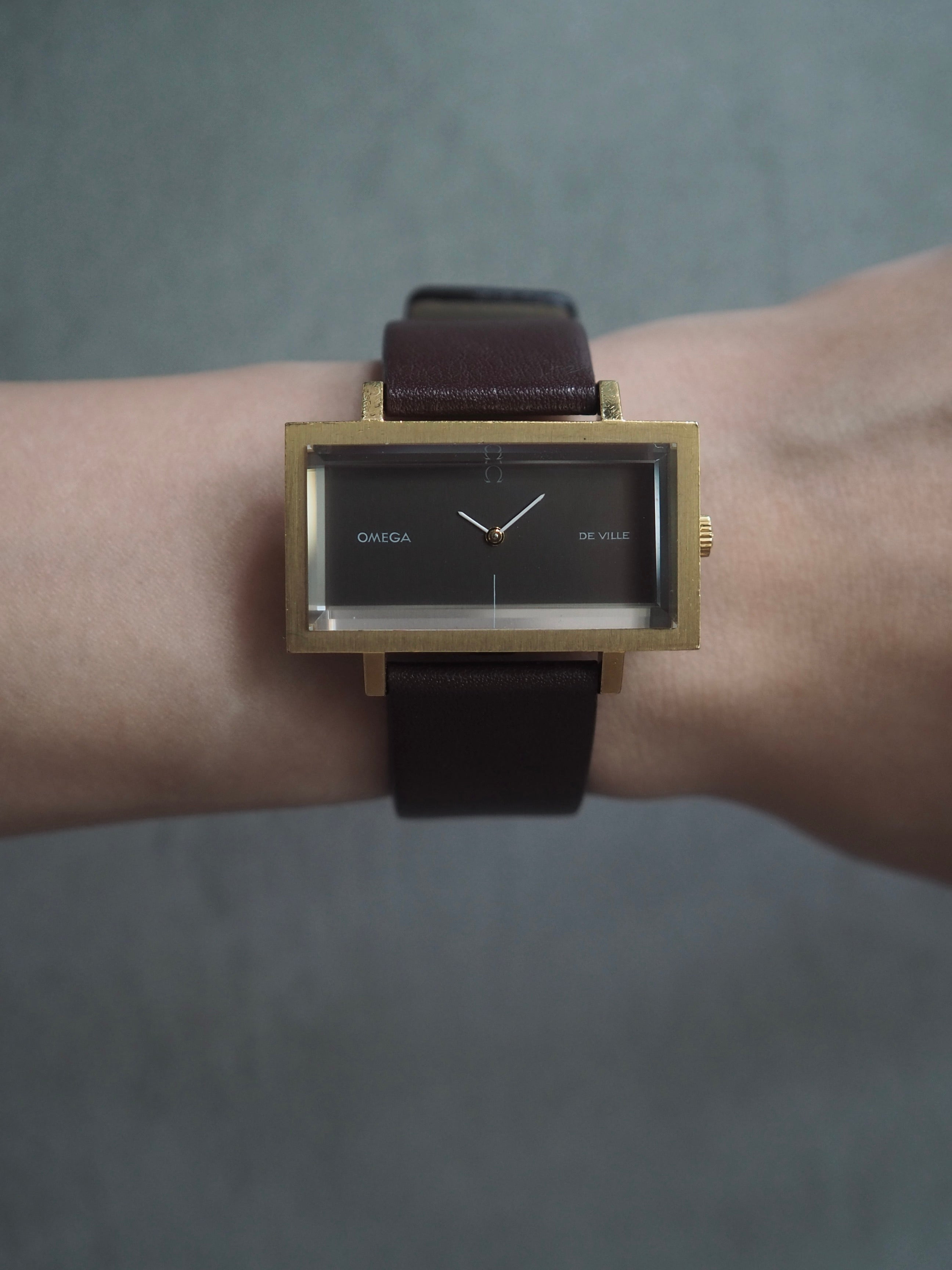 OMEGA オメガ エメラルドライン ウォッチ 腕時計 手巻き ゴールド
