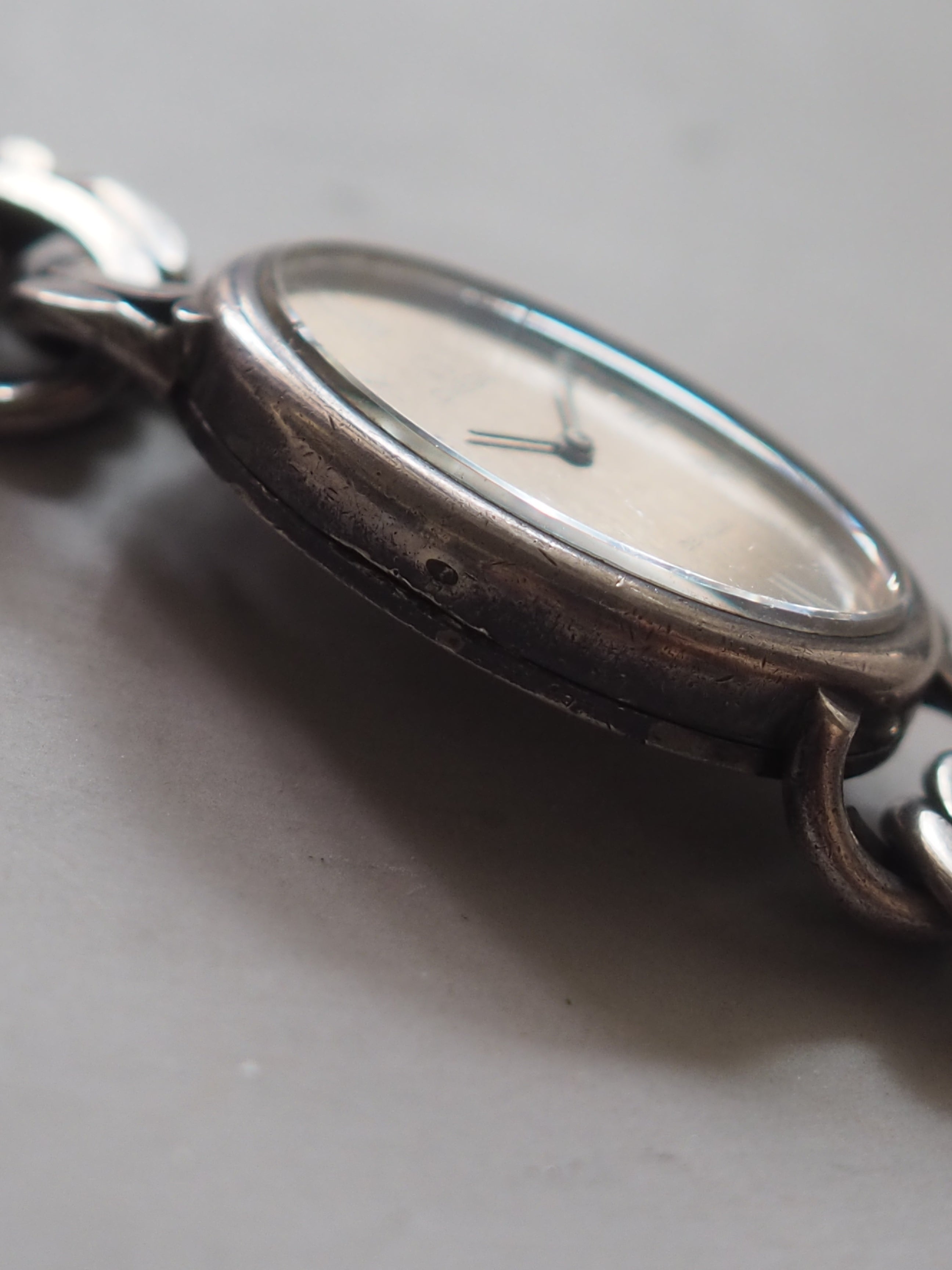OMEGA De Ville Oval Chain Bracelet Watch