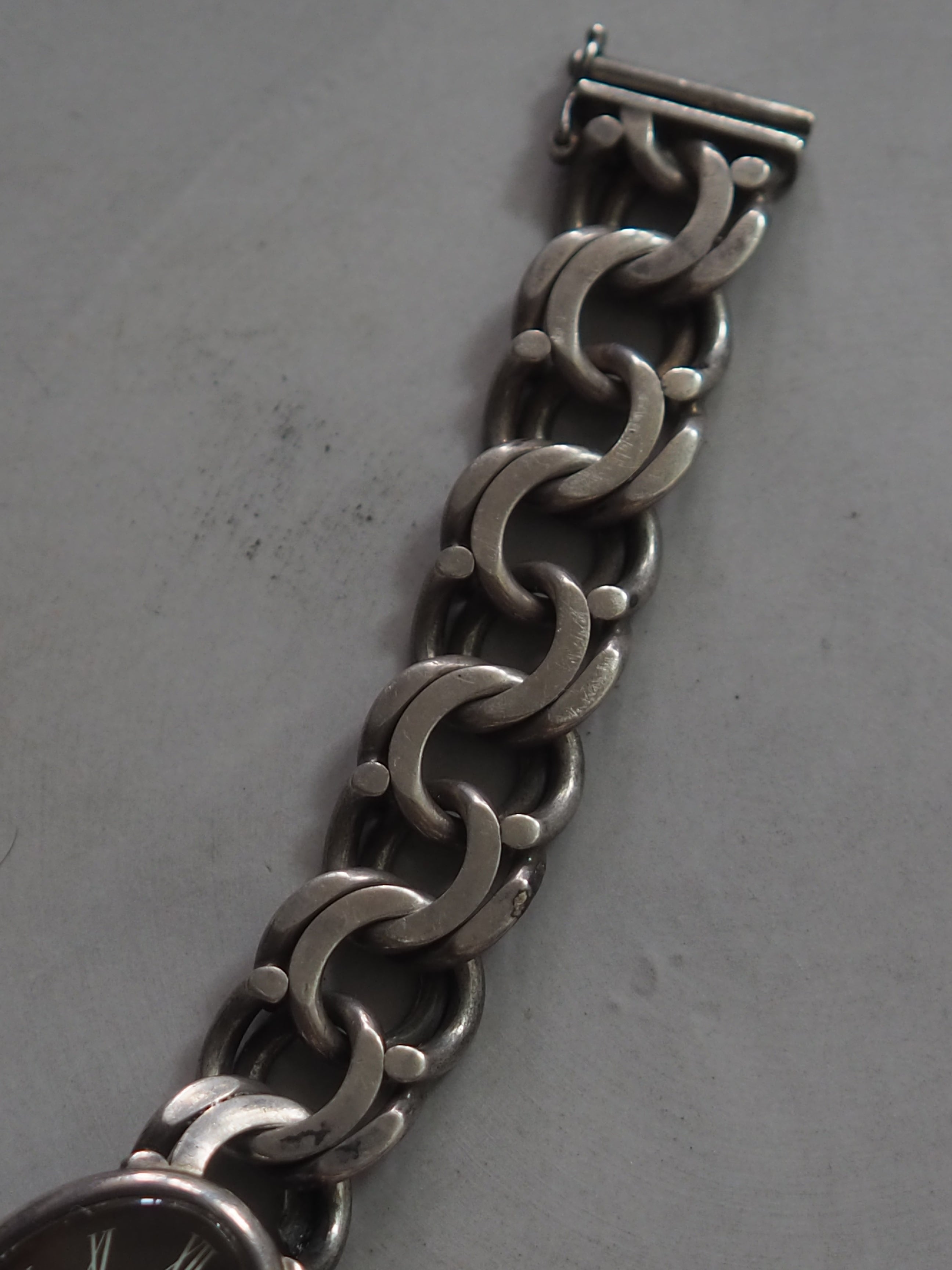 OMEGA De Ville Oval Chain Bracelet Watch