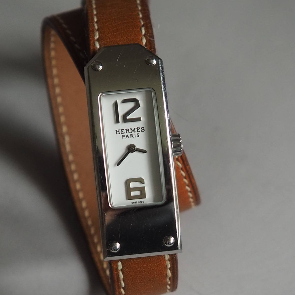 HERMES エルメス ケリー 2 ドゥーブルトゥール ウォッチ 腕時計 
