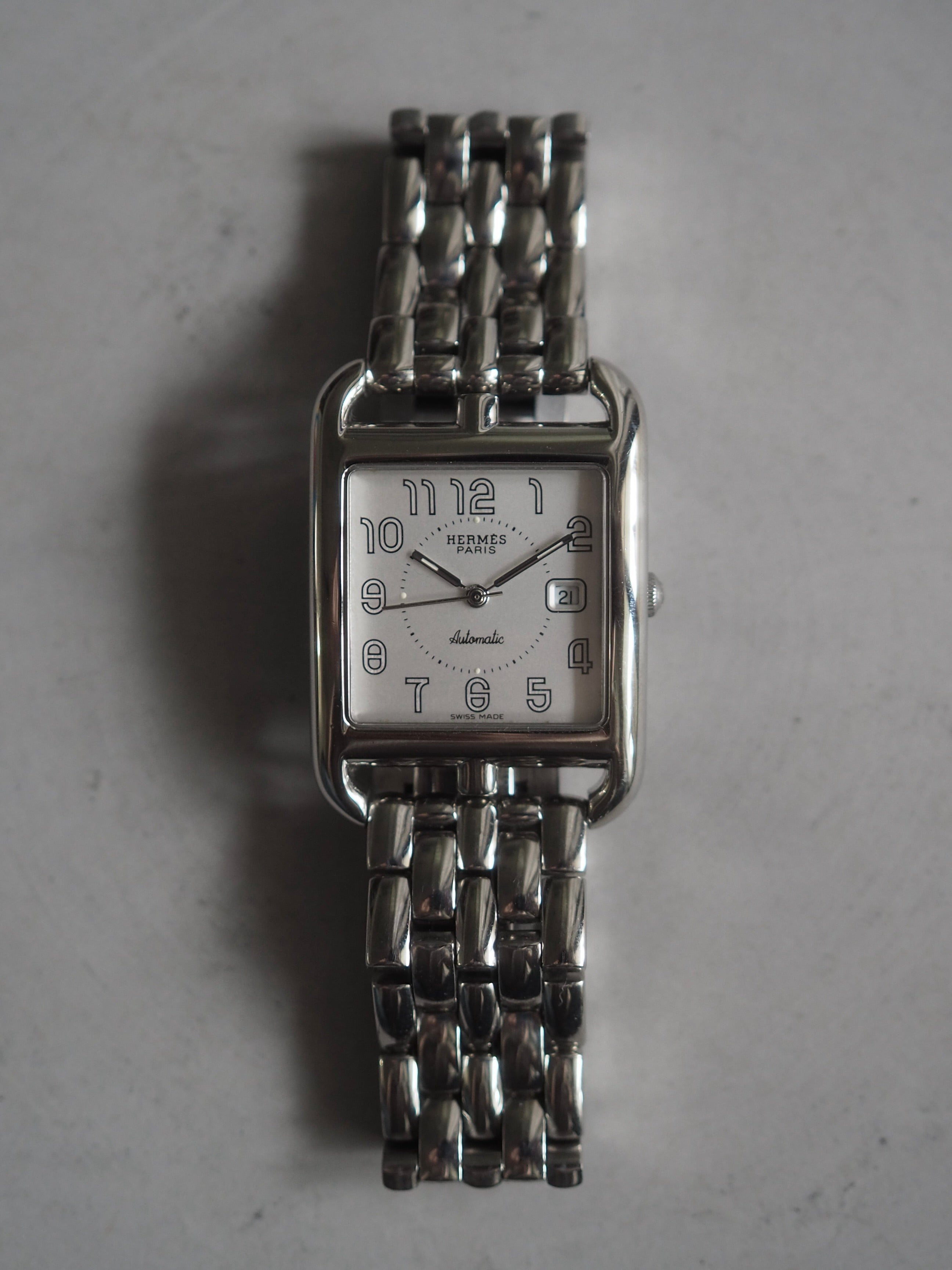 HERMÈS Cape Cod Watch Automatic Stainless steel Bracelet
