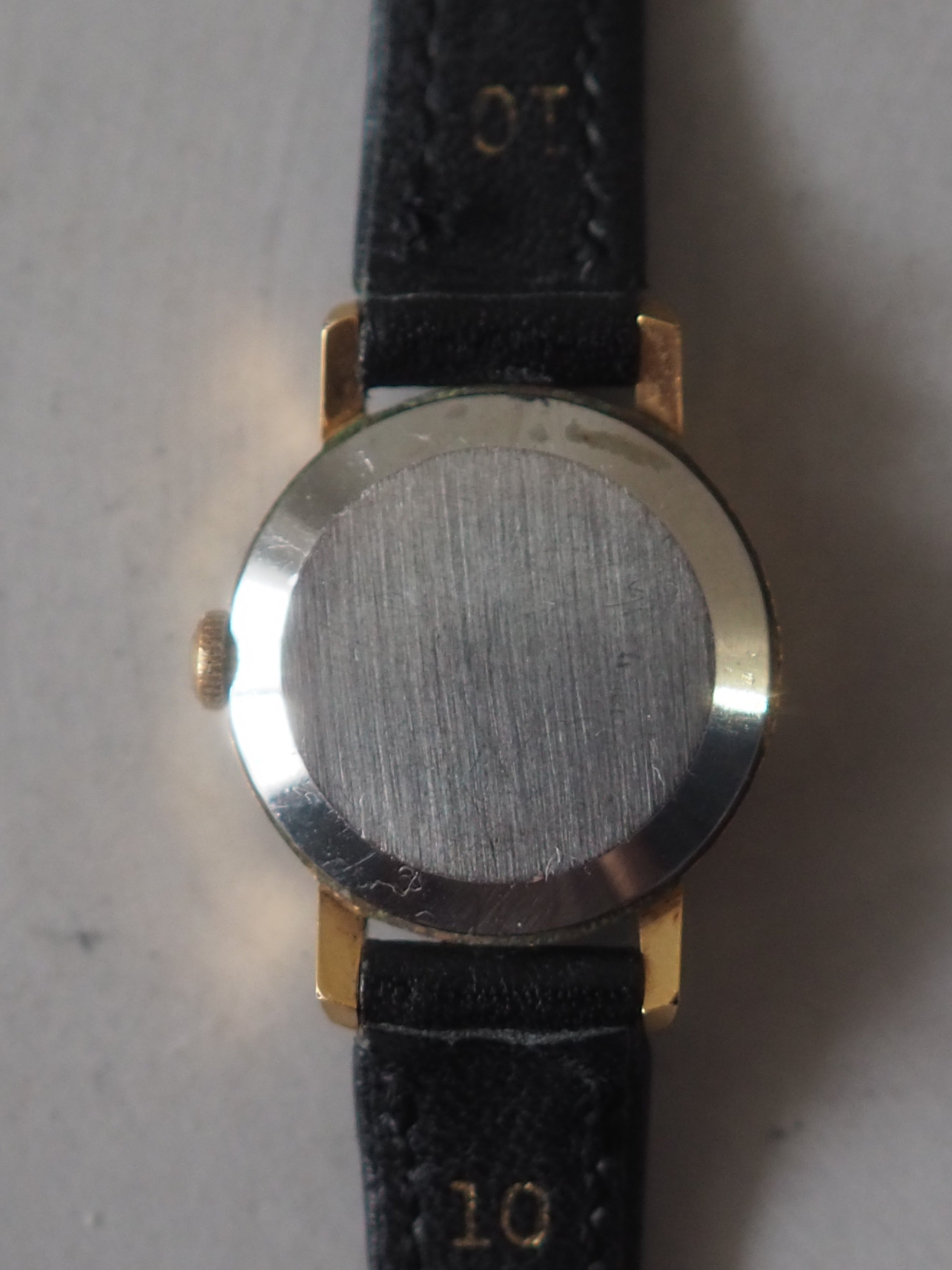 OMEGA TÜRLER Cut Glass Watch