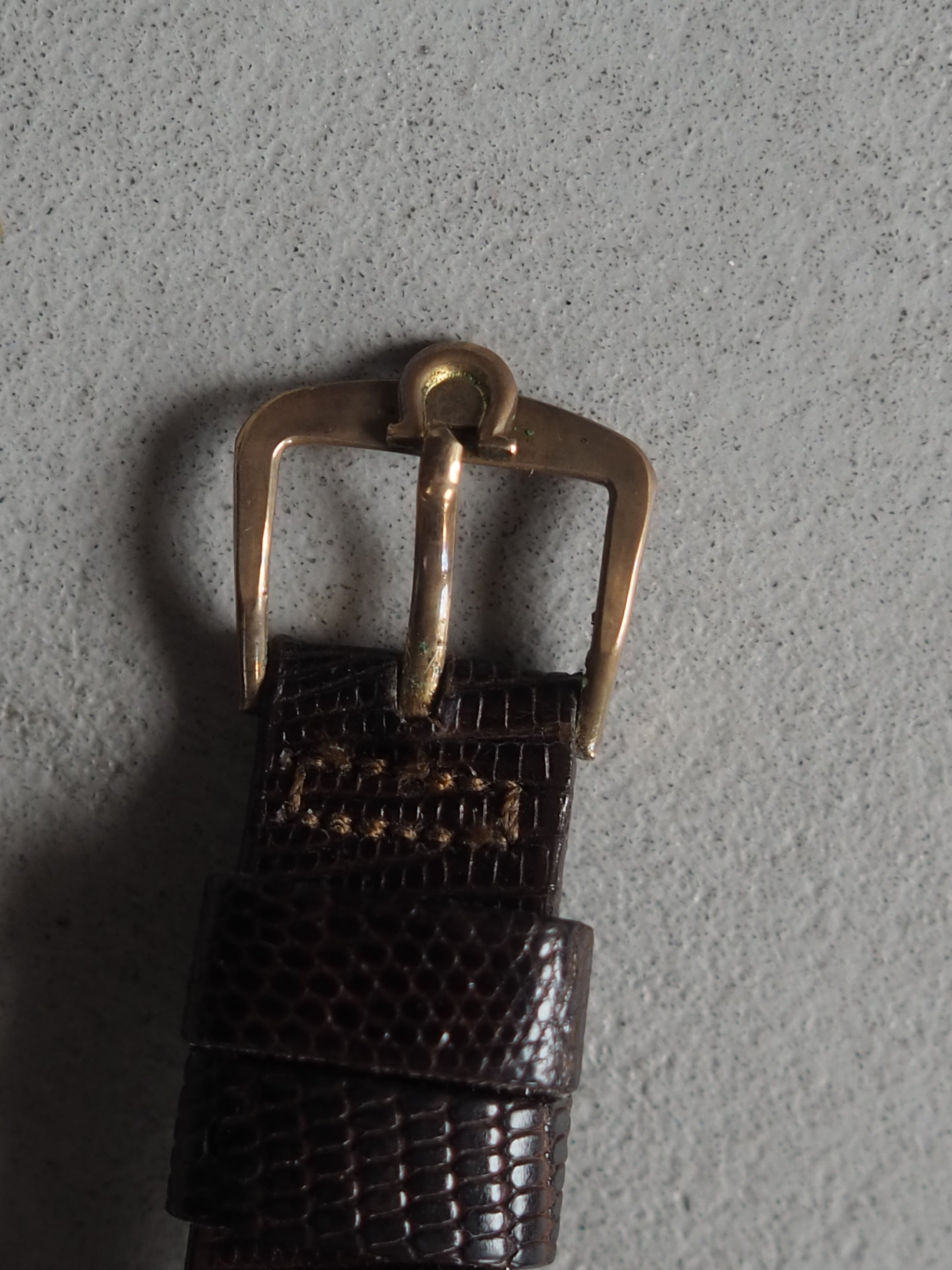 OMEGA Rectangular Watch 14K Gold