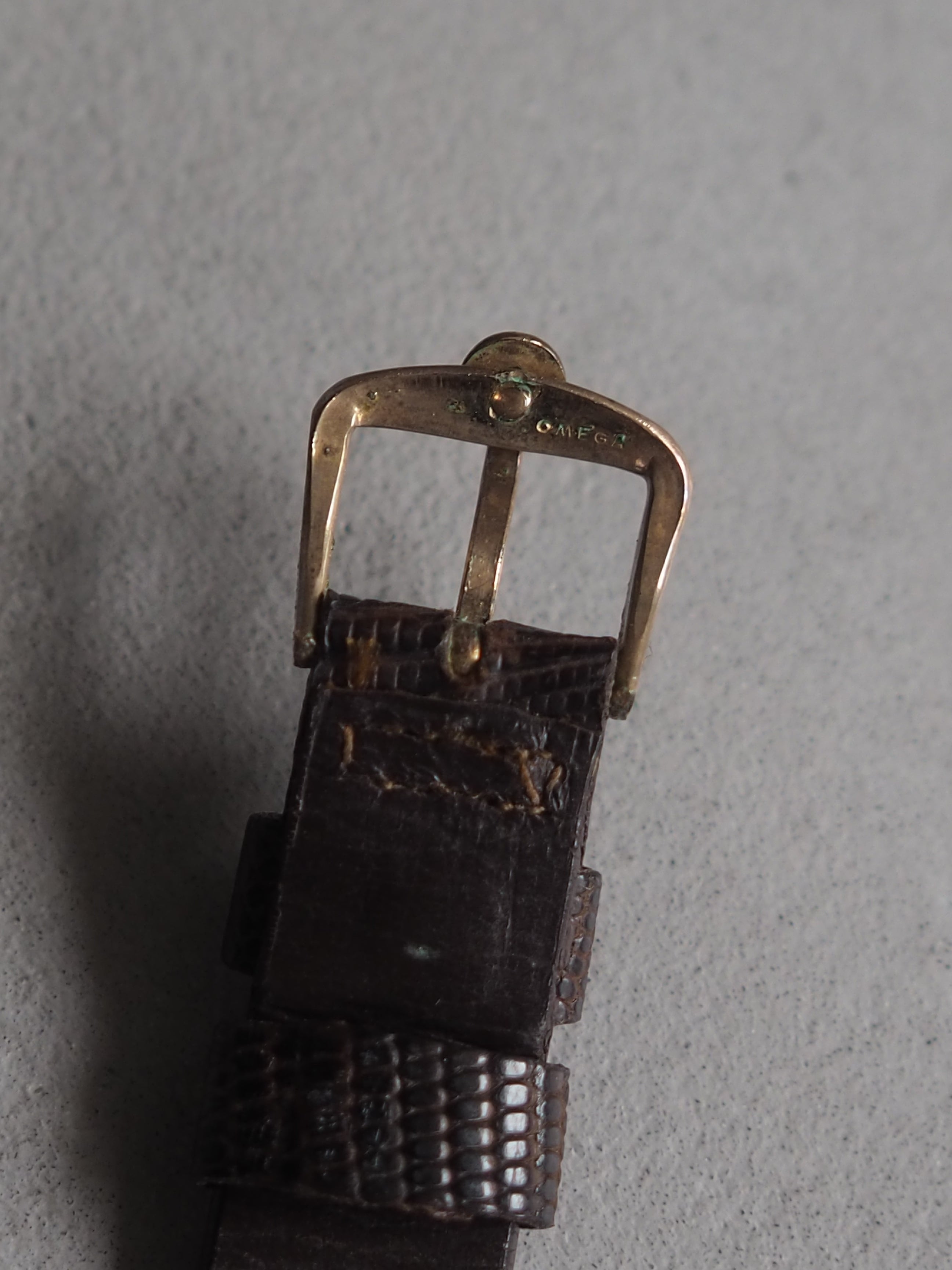 OMEGA Rectangular Watch 14K Gold