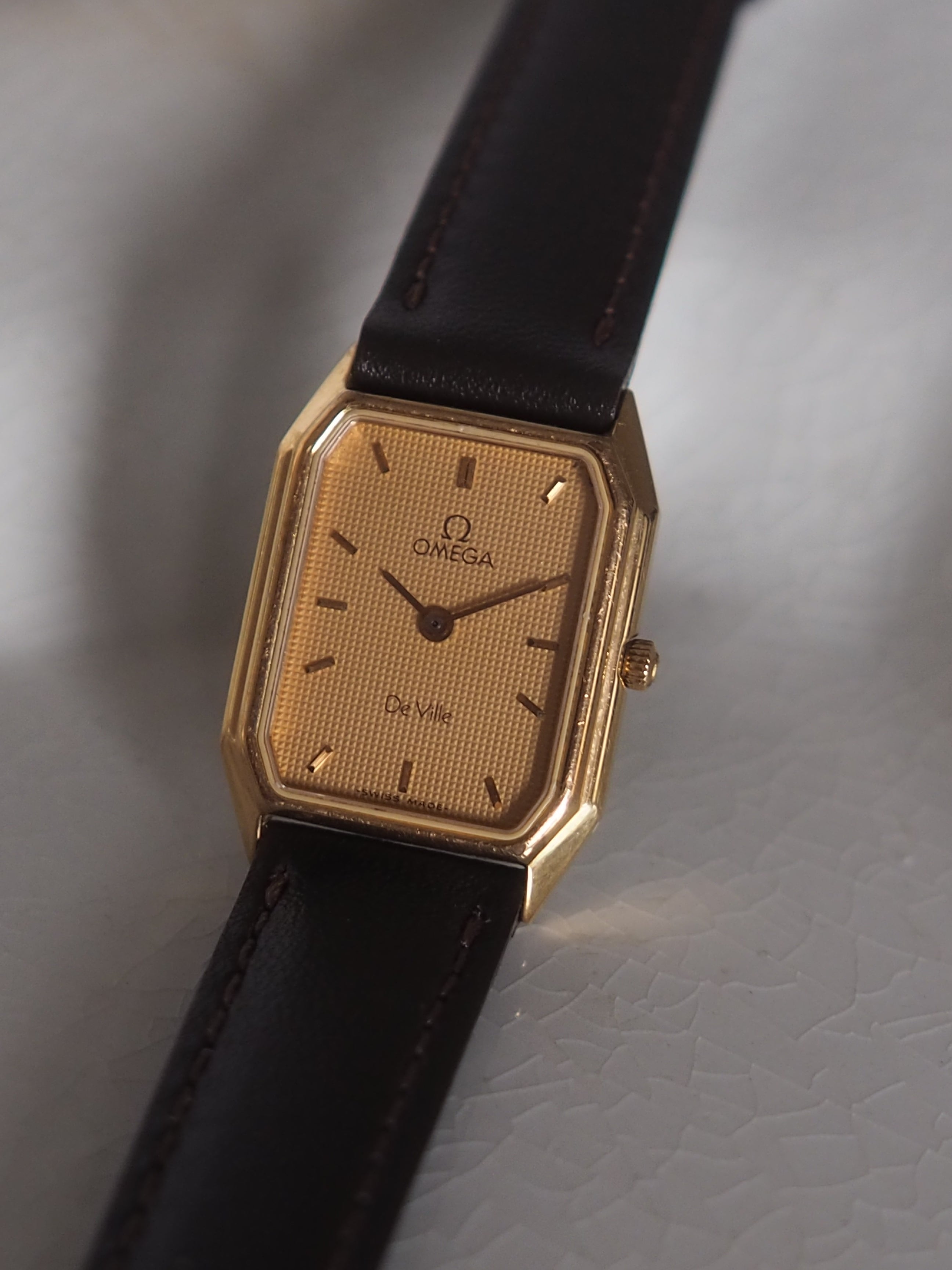 OMEGA De Ville Auteuil オメガ デ・ヴィル オクトゴナル ウォッチ