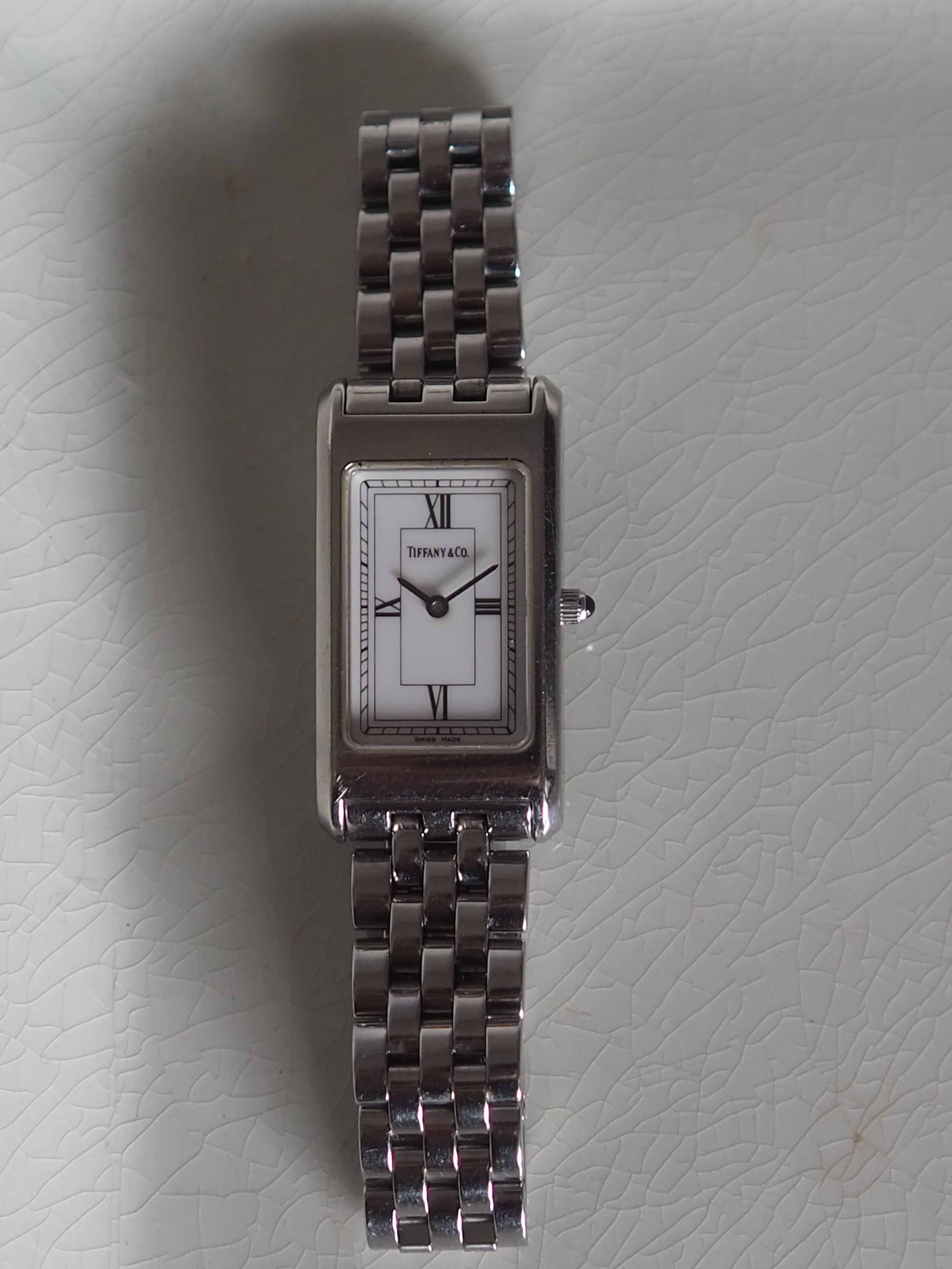 Tiffany & Co. Classic Rectangular Watch Stainless
