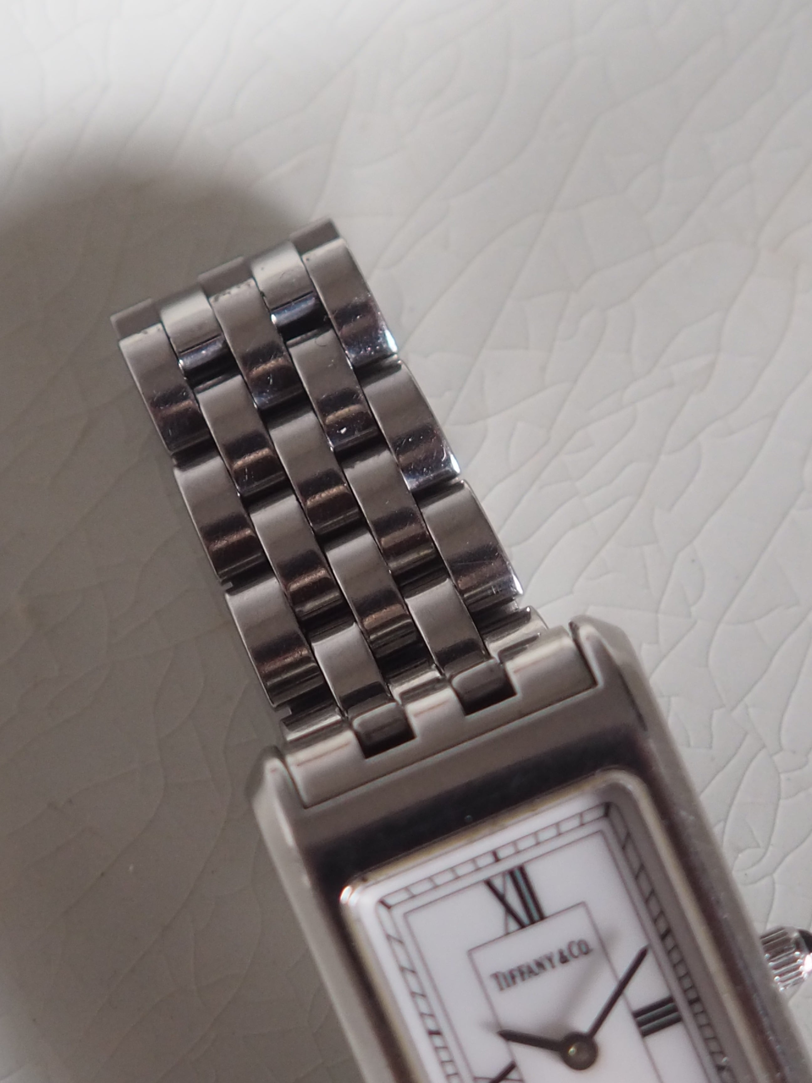 Tiffany & Co. Classic Rectangular Watch Stainless